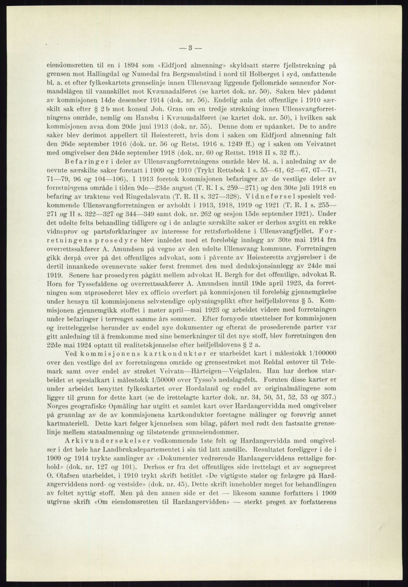 Høyfjellskommisjonen, AV/RA-S-1546/X/Xa/L0001: Nr. 1-33, 1909-1953, p. 609