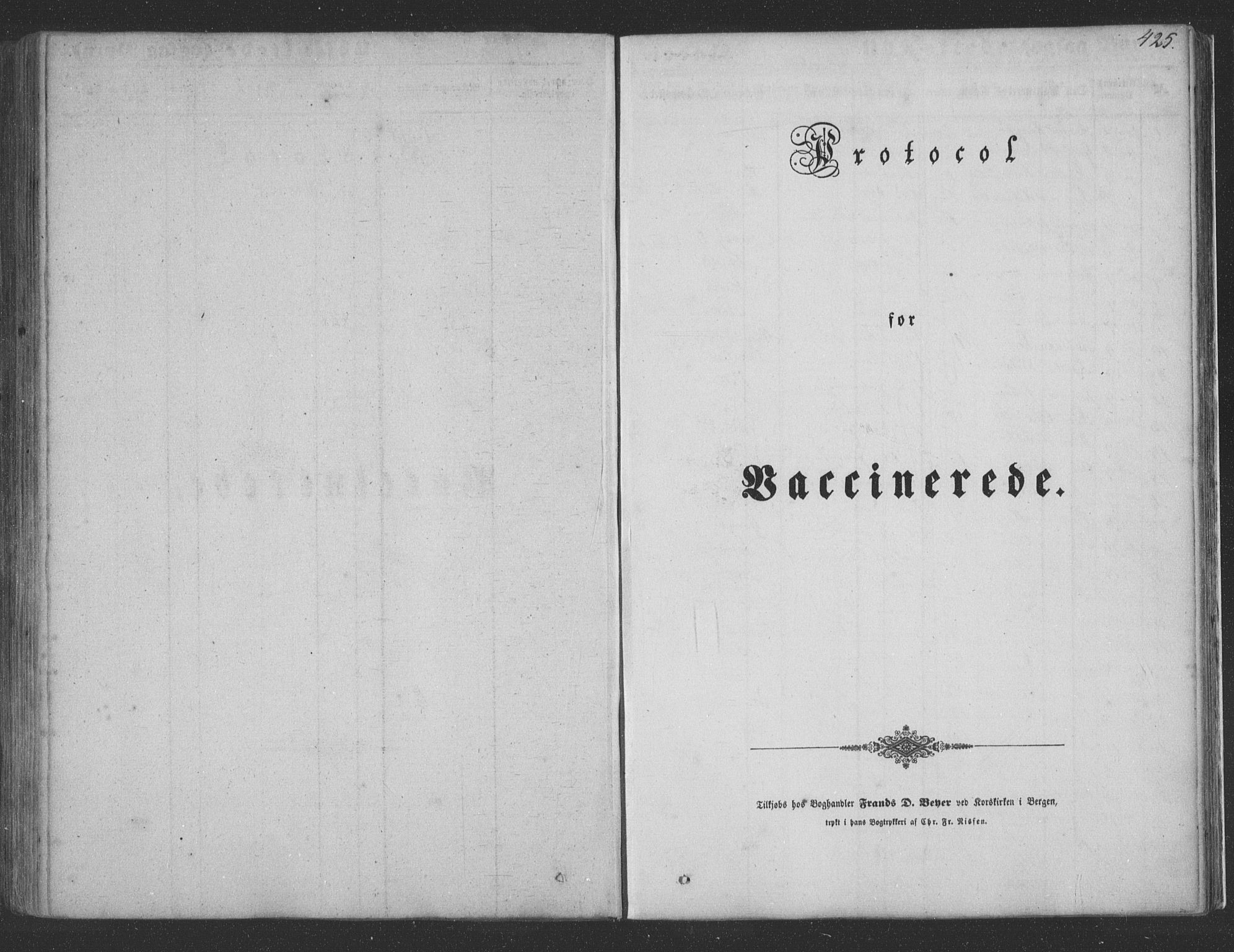 Haus sokneprestembete, SAB/A-75601/H/Haa: Parish register (official) no. A 16 II, 1848-1857, p. 425