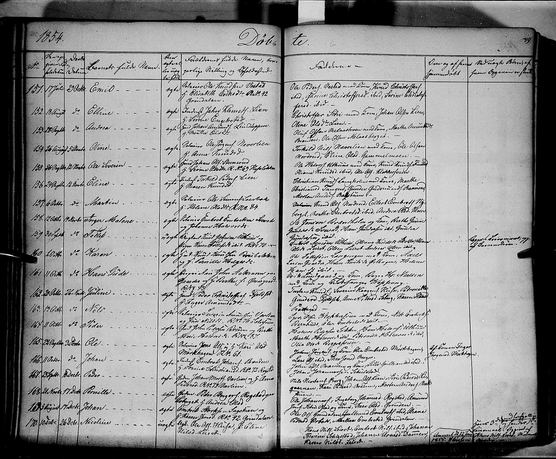 Elverum prestekontor, SAH/PREST-044/H/Ha/Haa/L0009: Parish register (official) no. 9, 1843-1856, p. 79