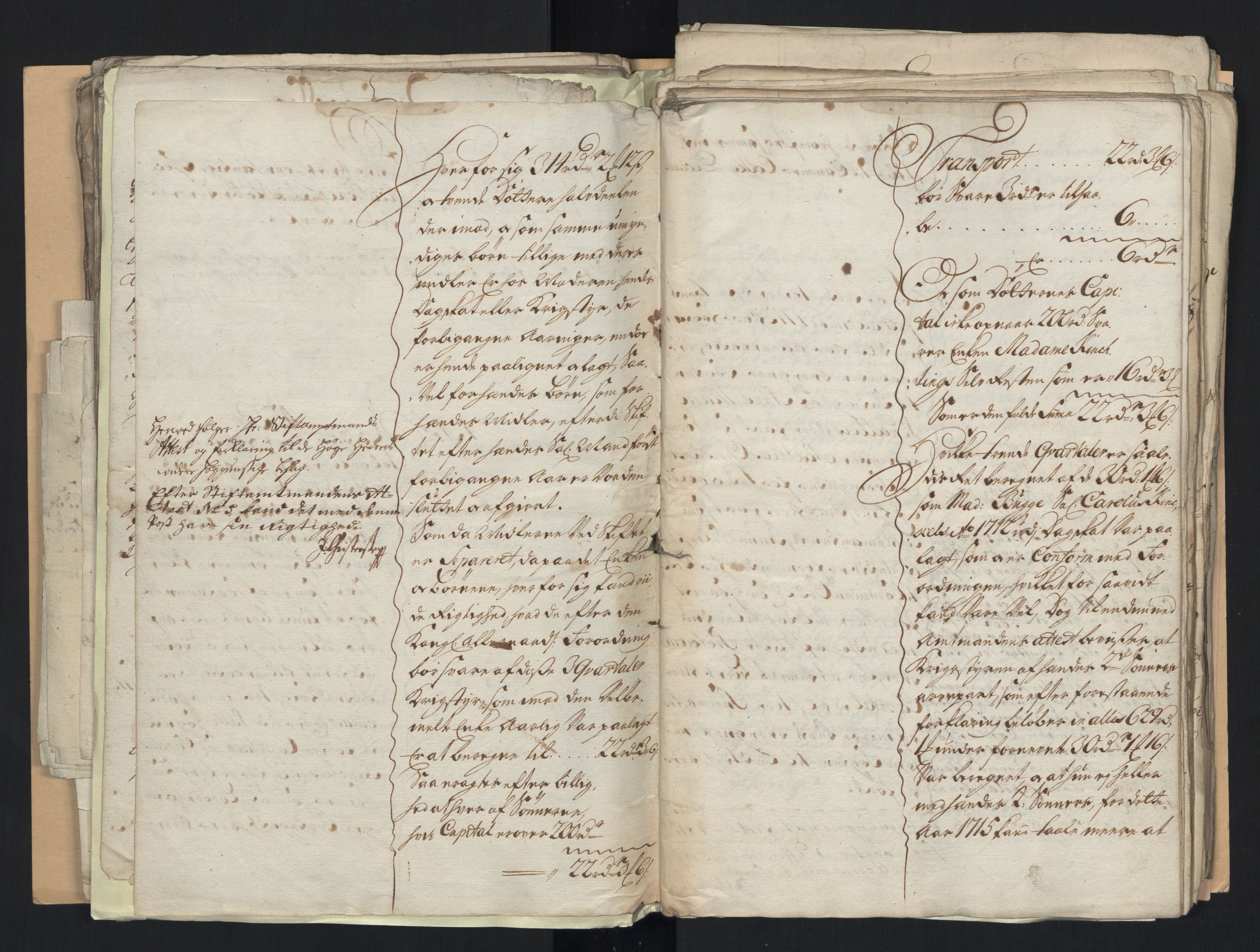 Rentekammeret inntil 1814, Reviderte regnskaper, Fogderegnskap, RA/EA-4092/R40/L2451: Fogderegnskap Råbyggelag, 1714-1715, p. 385