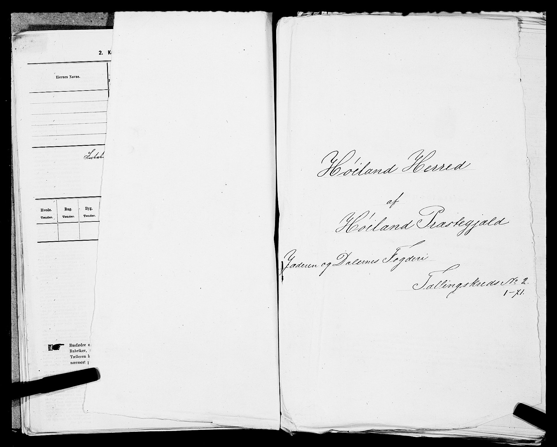 SAST, 1875 census for 1123L Høyland/Høyland, 1875, p. 286