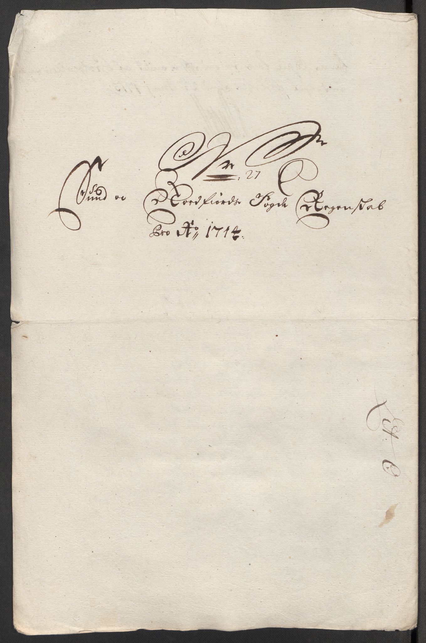 Rentekammeret inntil 1814, Reviderte regnskaper, Fogderegnskap, AV/RA-EA-4092/R53/L3438: Fogderegnskap Sunn- og Nordfjord, 1714, p. 320