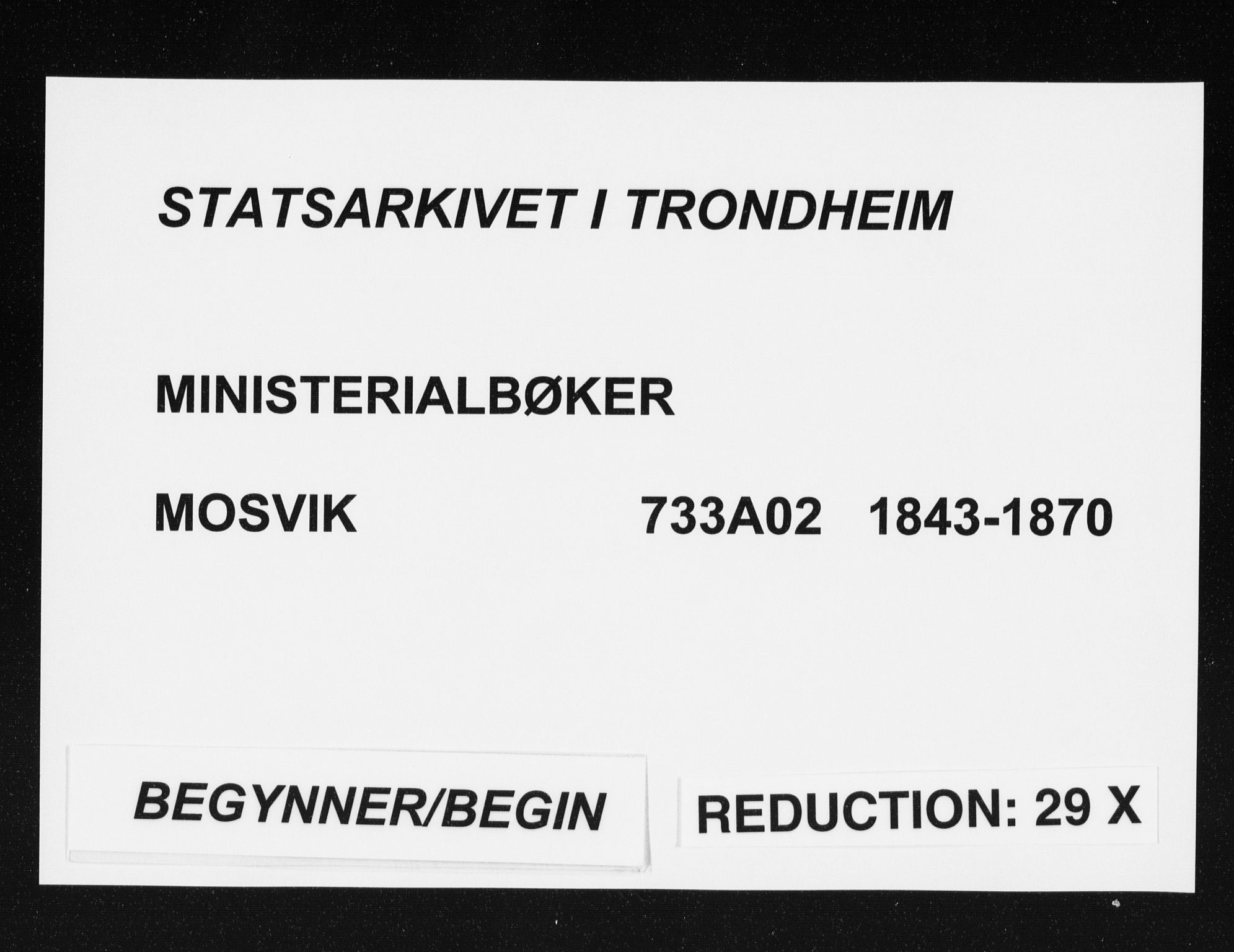 Ministerialprotokoller, klokkerbøker og fødselsregistre - Nord-Trøndelag, AV/SAT-A-1458/733/L0323: Parish register (official) no. 733A02, 1843-1870