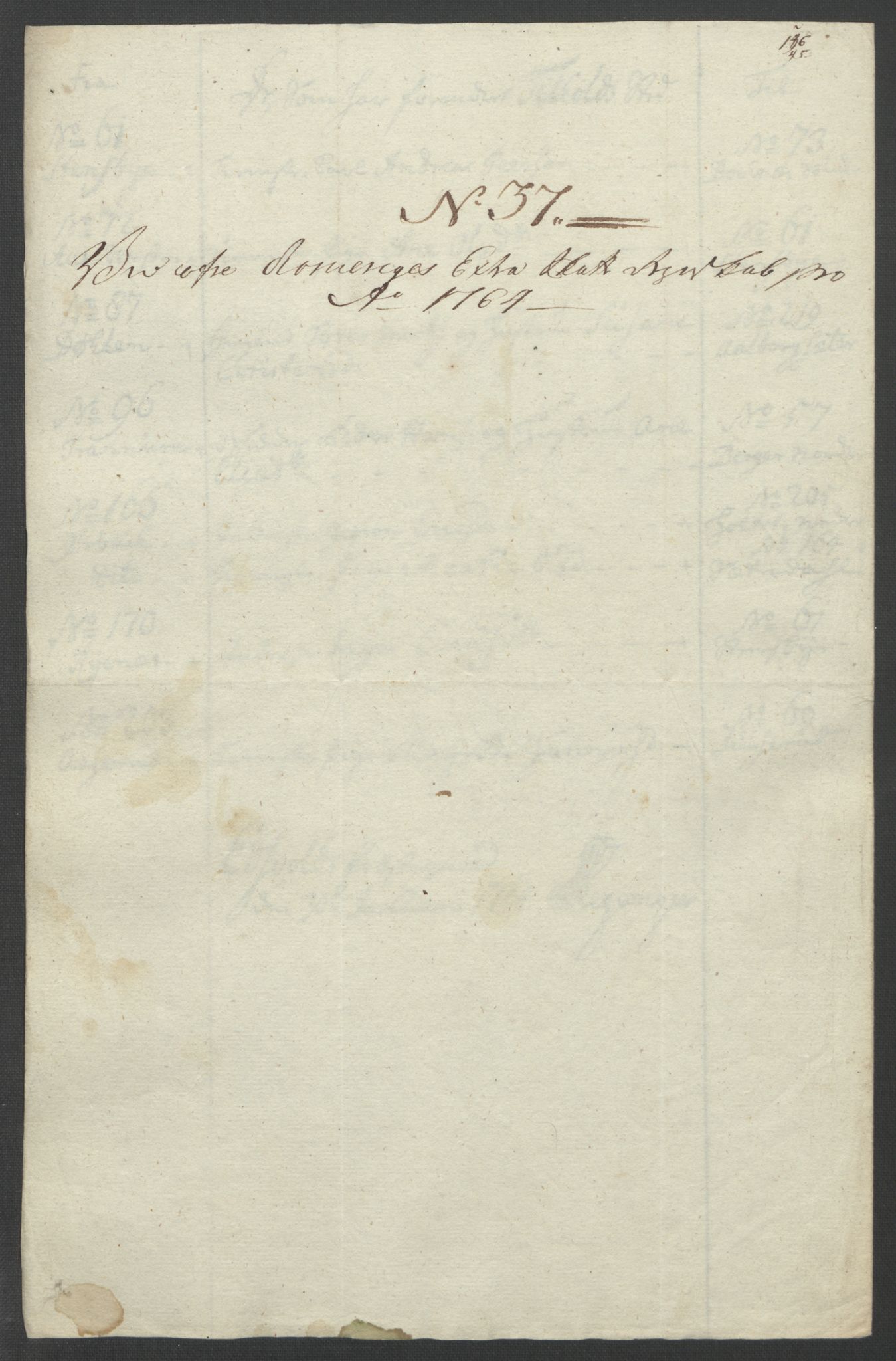 Rentekammeret inntil 1814, Reviderte regnskaper, Fogderegnskap, AV/RA-EA-4092/R12/L0804: Ekstraskatten Øvre Romerike, 1764, p. 81