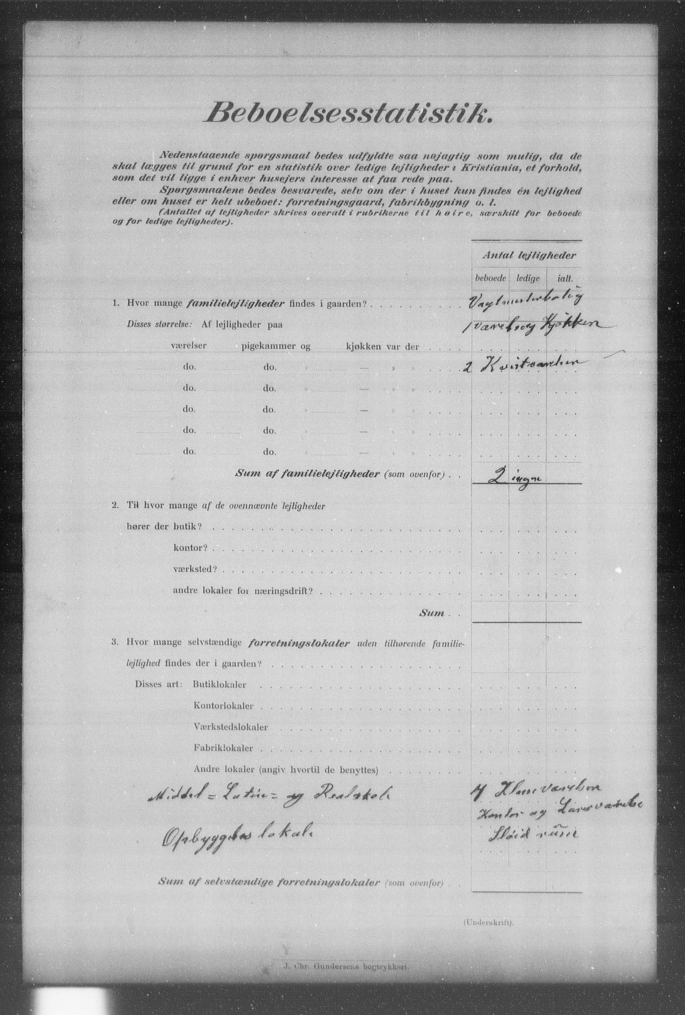 OBA, Municipal Census 1903 for Kristiania, 1903, p. 14653