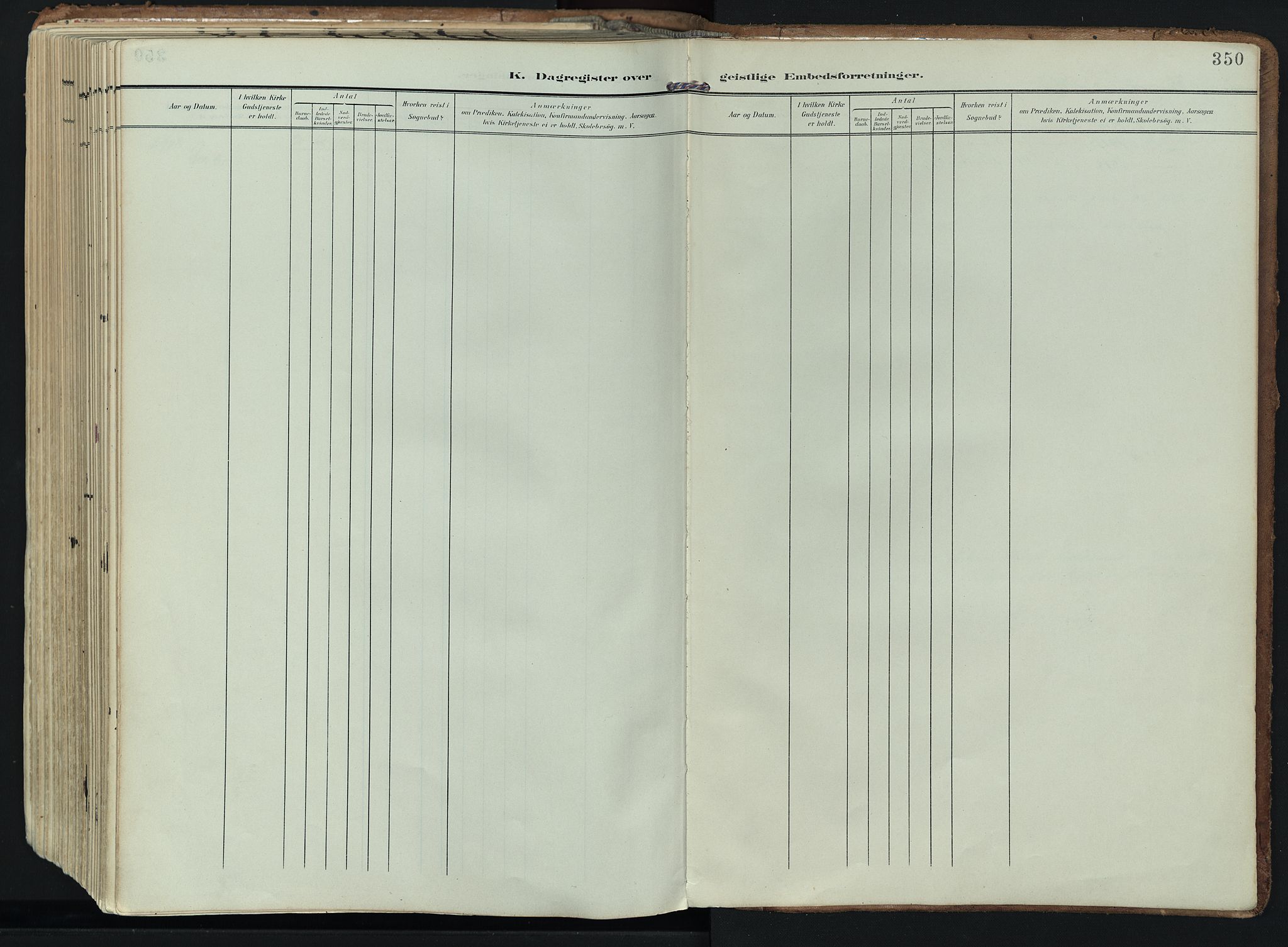 Hedrum kirkebøker, SAKO/A-344/F/Fa/L0010: Parish register (official) no. I 10, 1904-1918, p. 350