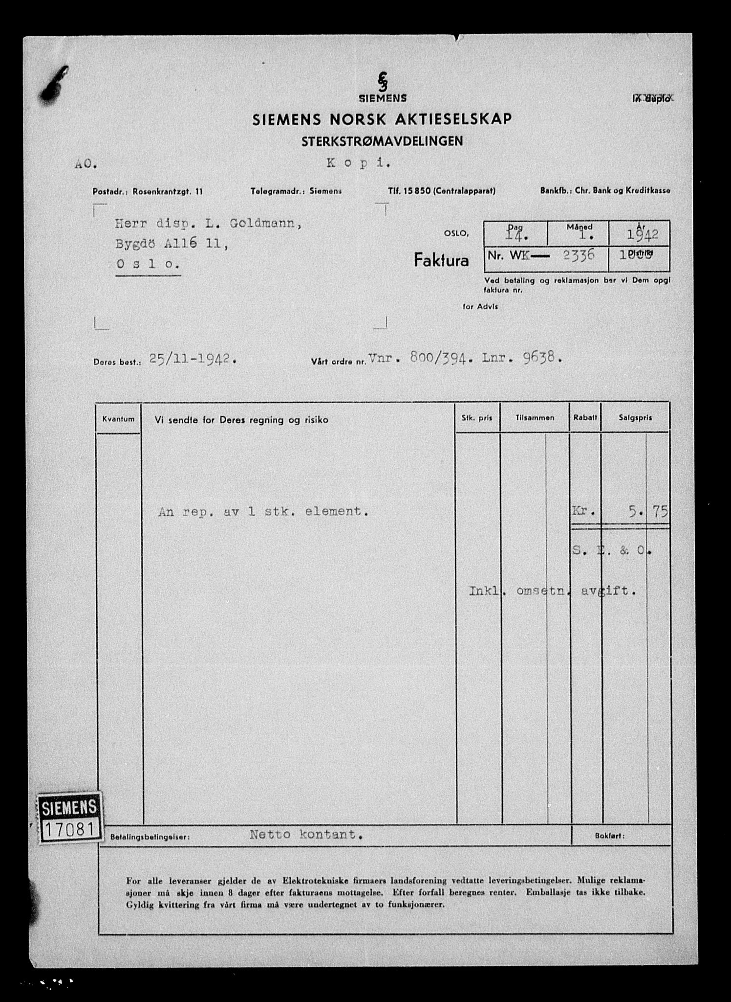 Justisdepartementet, Tilbakeføringskontoret for inndratte formuer, AV/RA-S-1564/H/Hc/Hcc/L0939: --, 1945-1947, p. 521