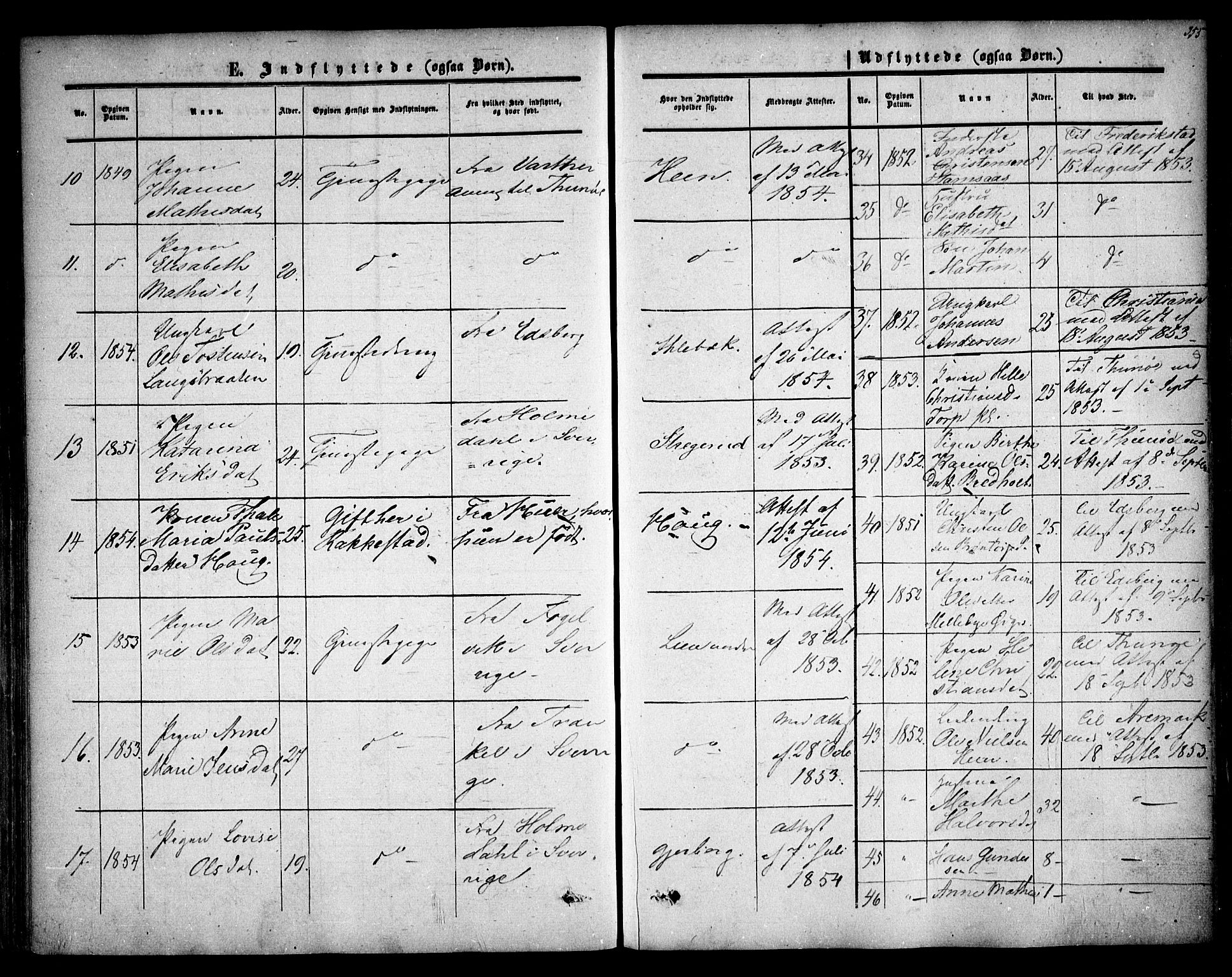 Rakkestad prestekontor Kirkebøker, AV/SAO-A-2008/F/Fa/L0009: Parish register (official) no. I 9, 1850-1856, p. 355