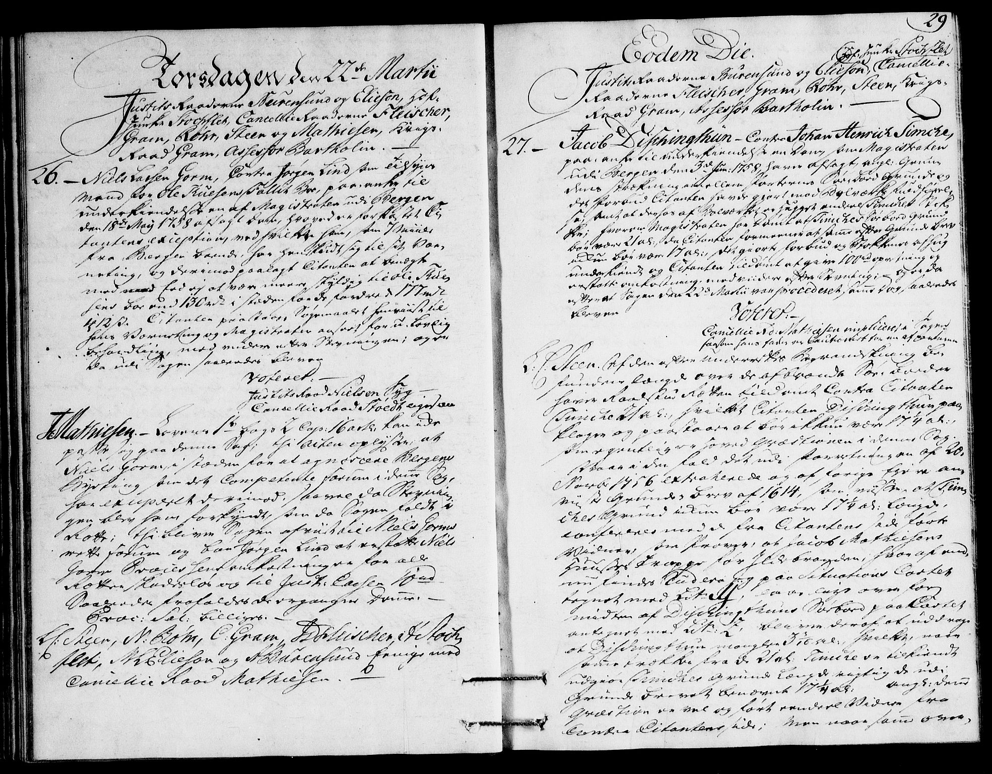Overhoffretten 1667-1797, AV/RA-EA-2884/Ac/L0196: Voteringsprotokoll, 1759, p. 28b-29a