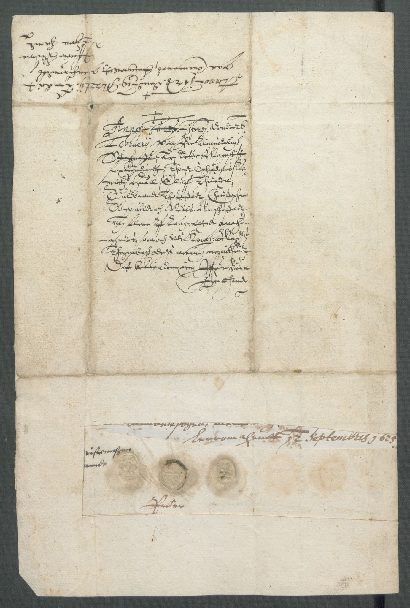 Riksarkivets diplomsamling, AV/RA-EA-5965/F02/L0135: Dokumenter, 1625, p. 36