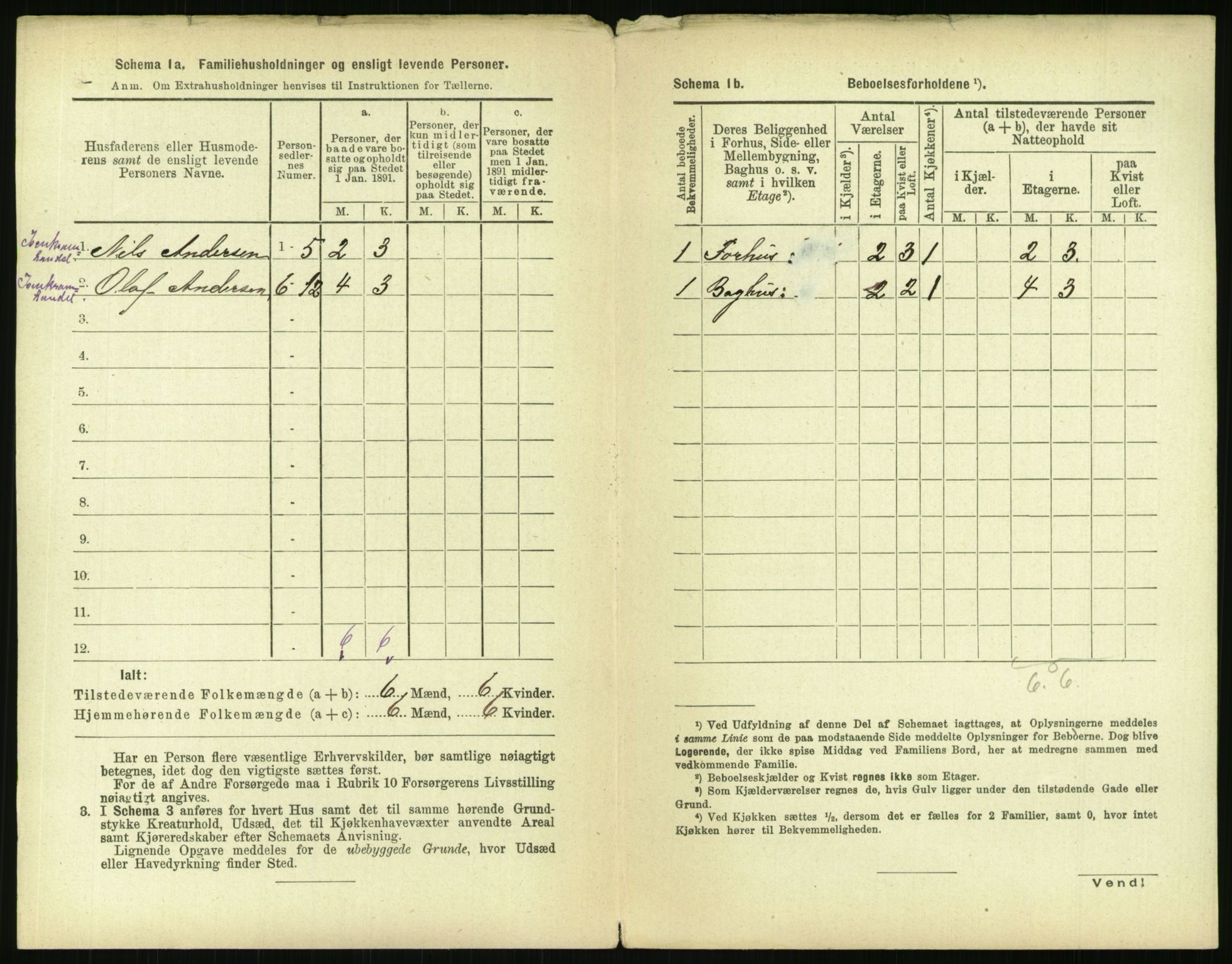 RA, 1891 census for 0301 Kristiania, 1891, p. 99597