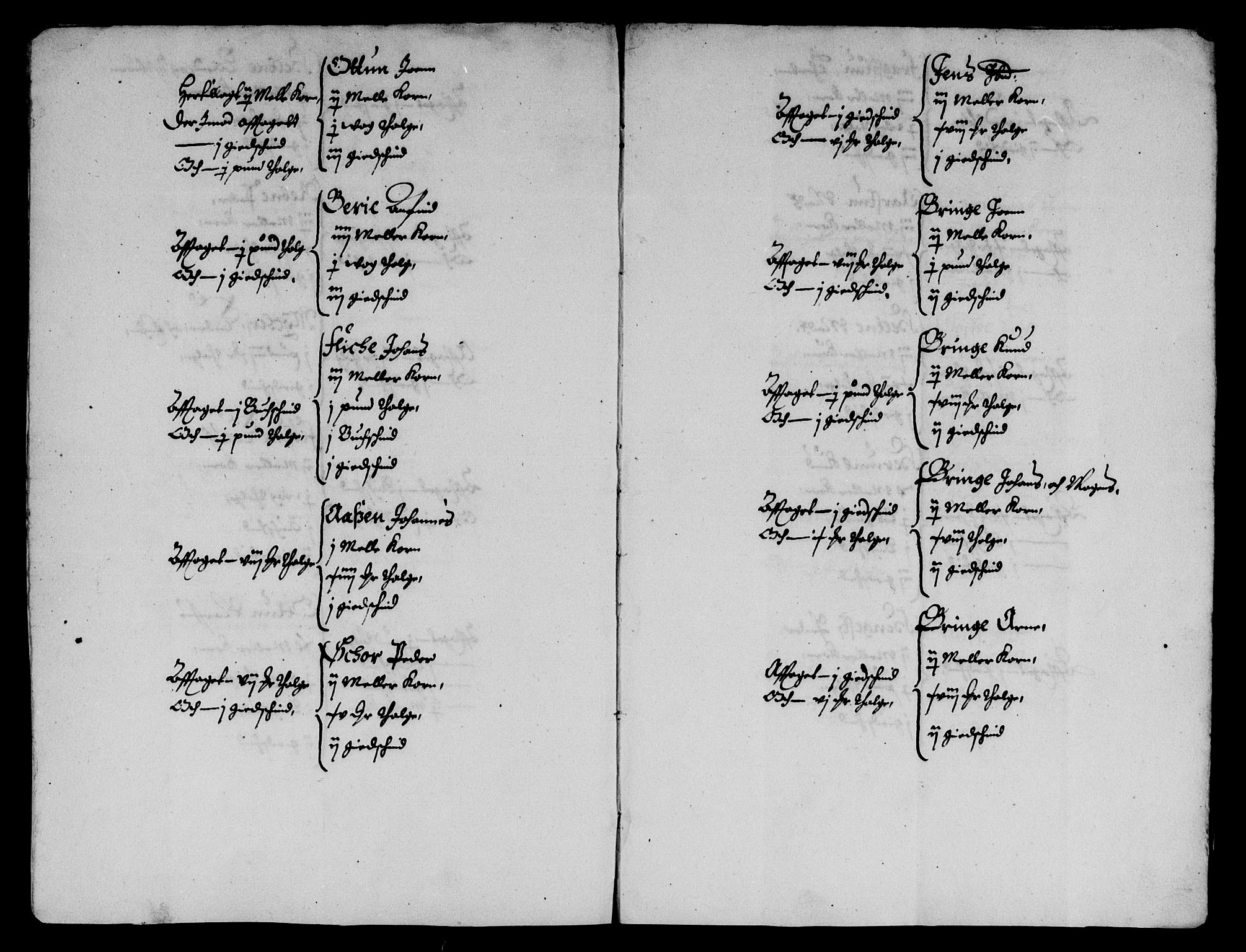 Rentekammeret inntil 1814, Reviderte regnskaper, Lensregnskaper, AV/RA-EA-5023/R/Rb/Rbt/L0142: Bergenhus len, 1658-1659
