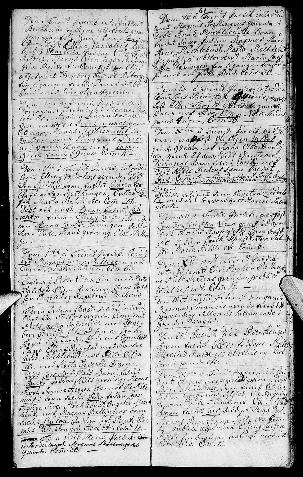 Ministerialprotokoller, klokkerbøker og fødselsregistre - Møre og Romsdal, SAT/A-1454/519/L0243: Parish register (official) no. 519A02, 1760-1770, p. 3-4