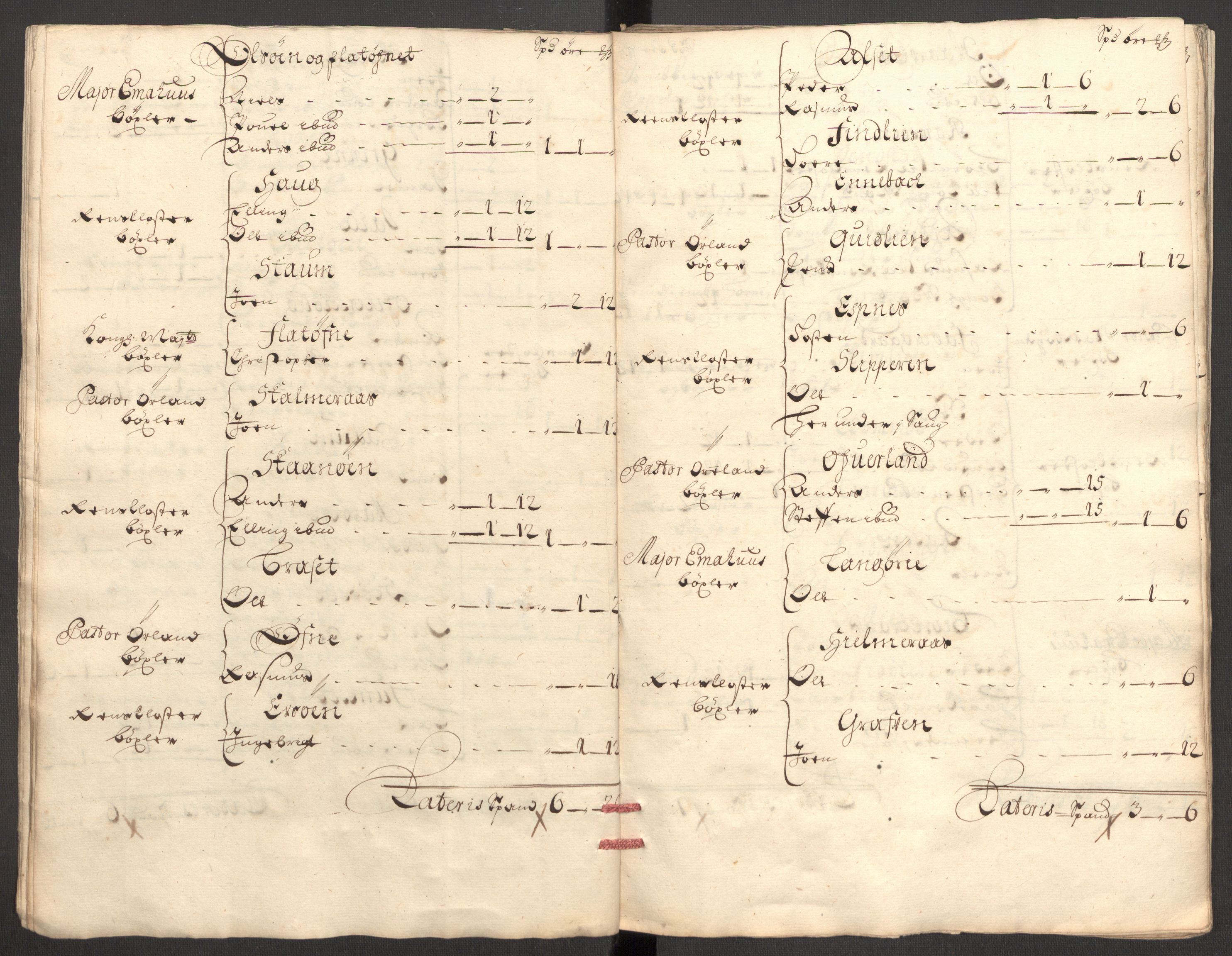 Rentekammeret inntil 1814, Reviderte regnskaper, Fogderegnskap, AV/RA-EA-4092/R57/L3857: Fogderegnskap Fosen, 1706-1707, p. 29