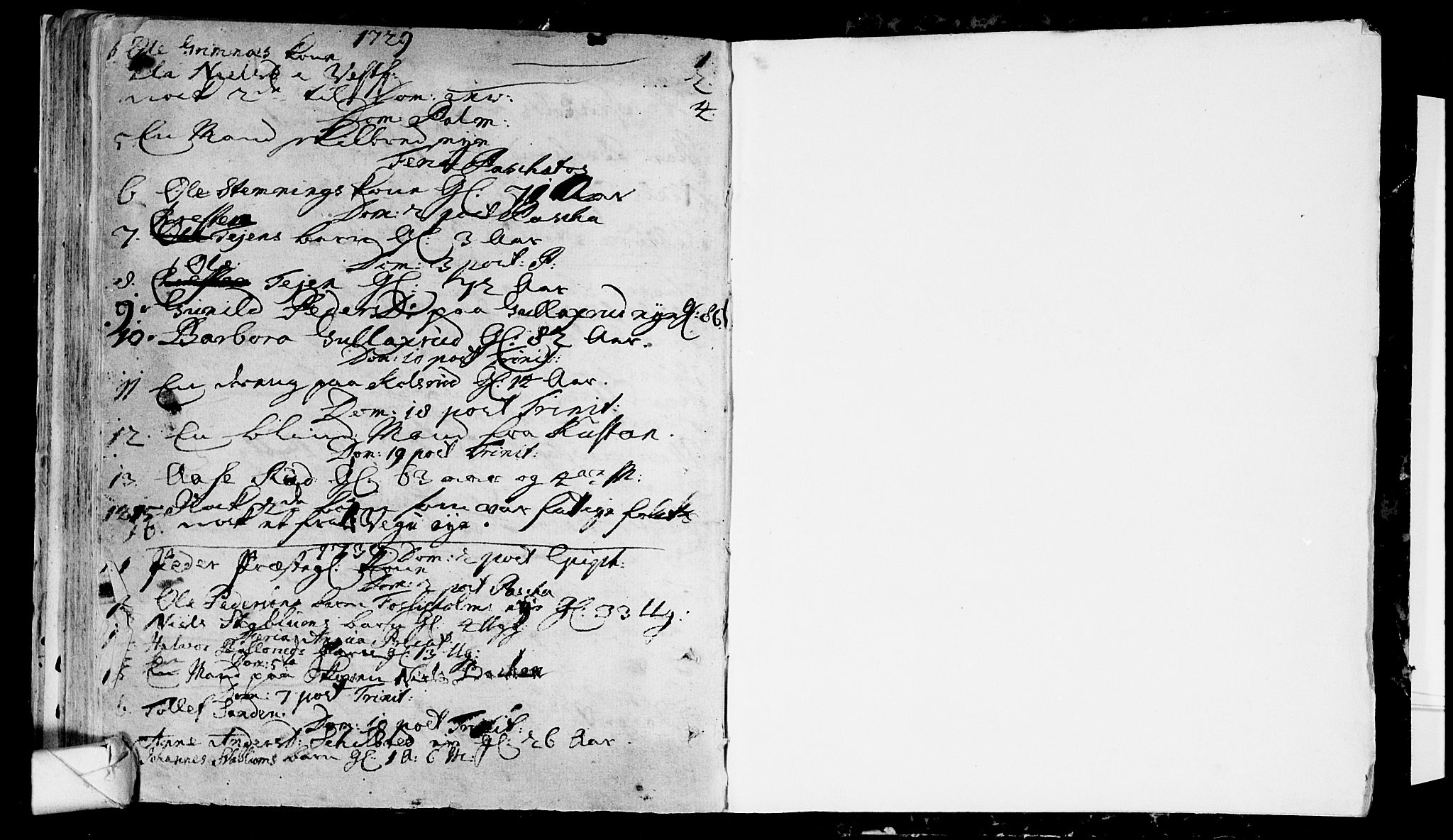 Eiker kirkebøker, SAKO/A-4/F/Fa/L0006: Parish register (official) no. I 6 /2, 1721-1732