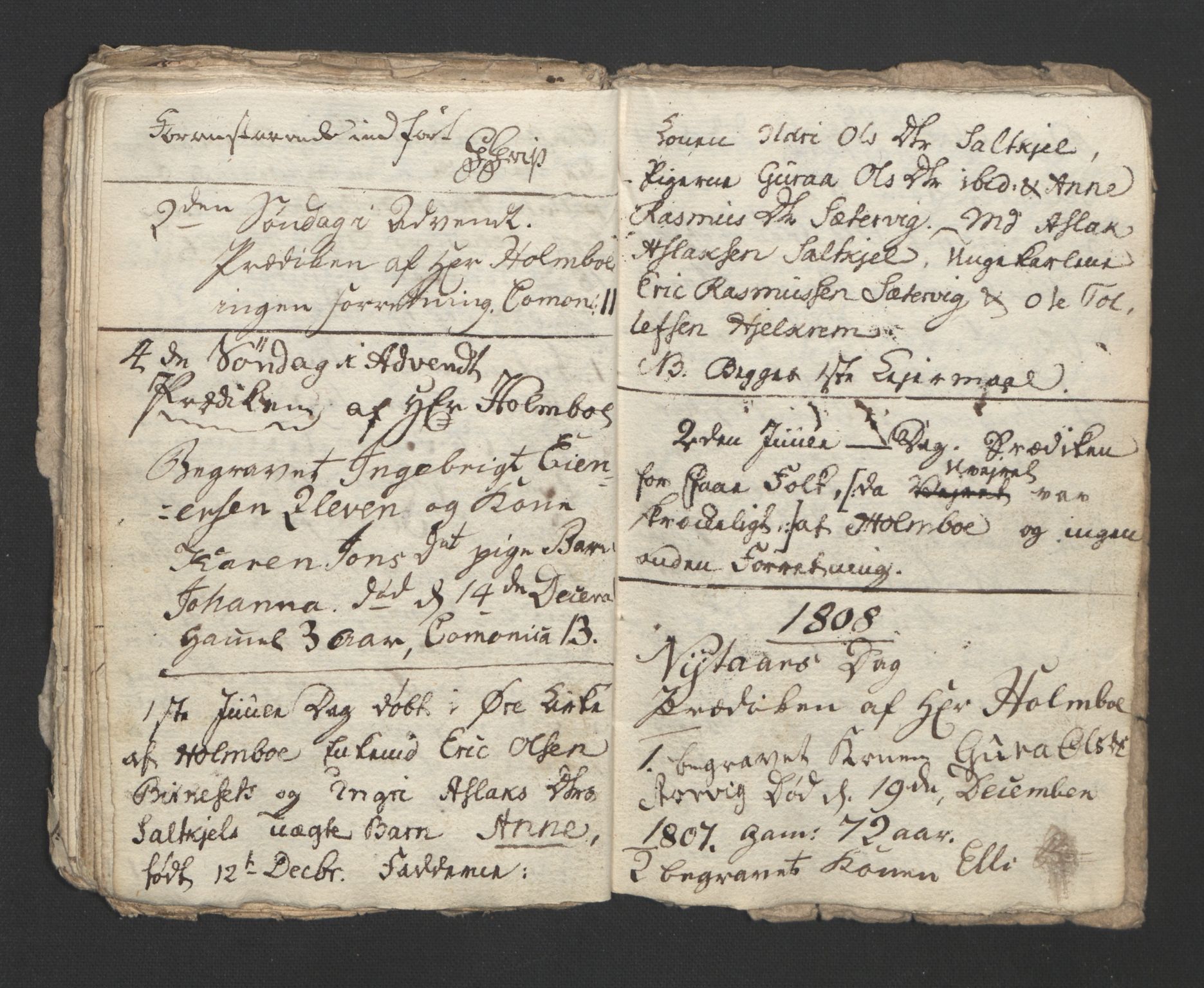 Ministerialprotokoller, klokkerbøker og fødselsregistre - Møre og Romsdal, AV/SAT-A-1454/573/L0874: Parish register (copy) no. 573C02, 1803-1811