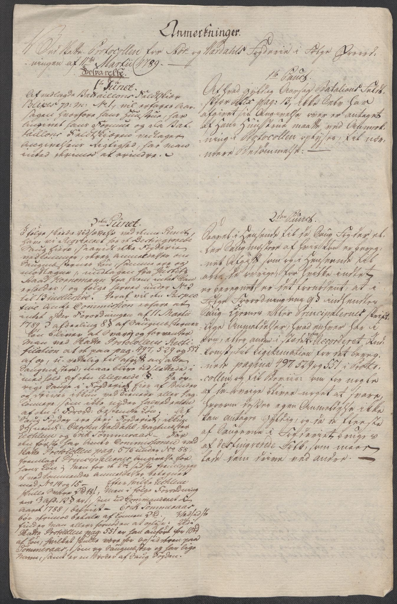 Rentekammeret inntil 1814, Reviderte regnskaper, Mindre regnskaper, AV/RA-EA-4068/Rf/Rfe/L0045: Stavanger, Stjørdal og Verdal fogderi, 1789, p. 144