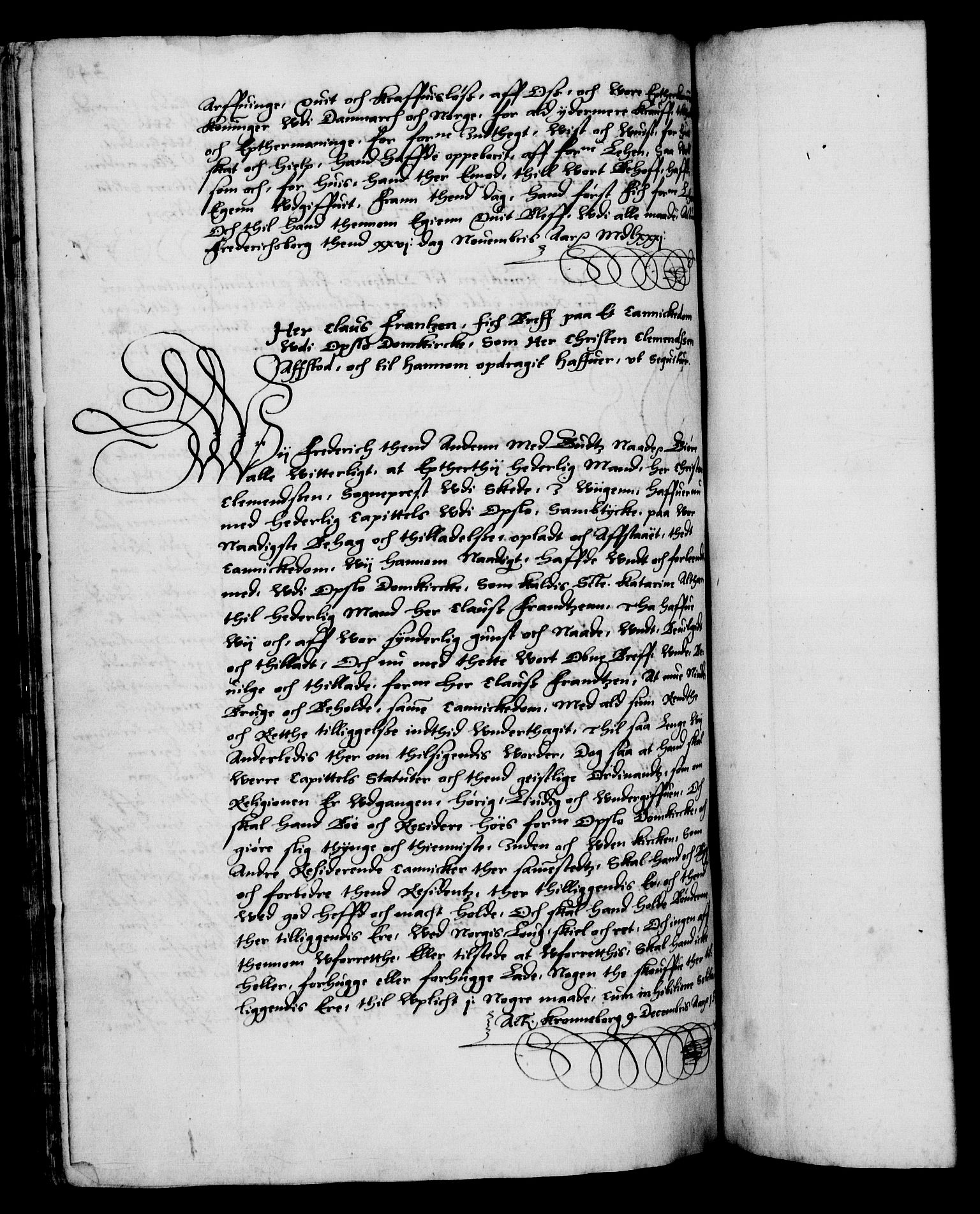Danske Kanselli 1572-1799, RA/EA-3023/F/Fc/Fca/Fcaa/L0001: Norske registre (mikrofilm), 1572-1588, p. 340b