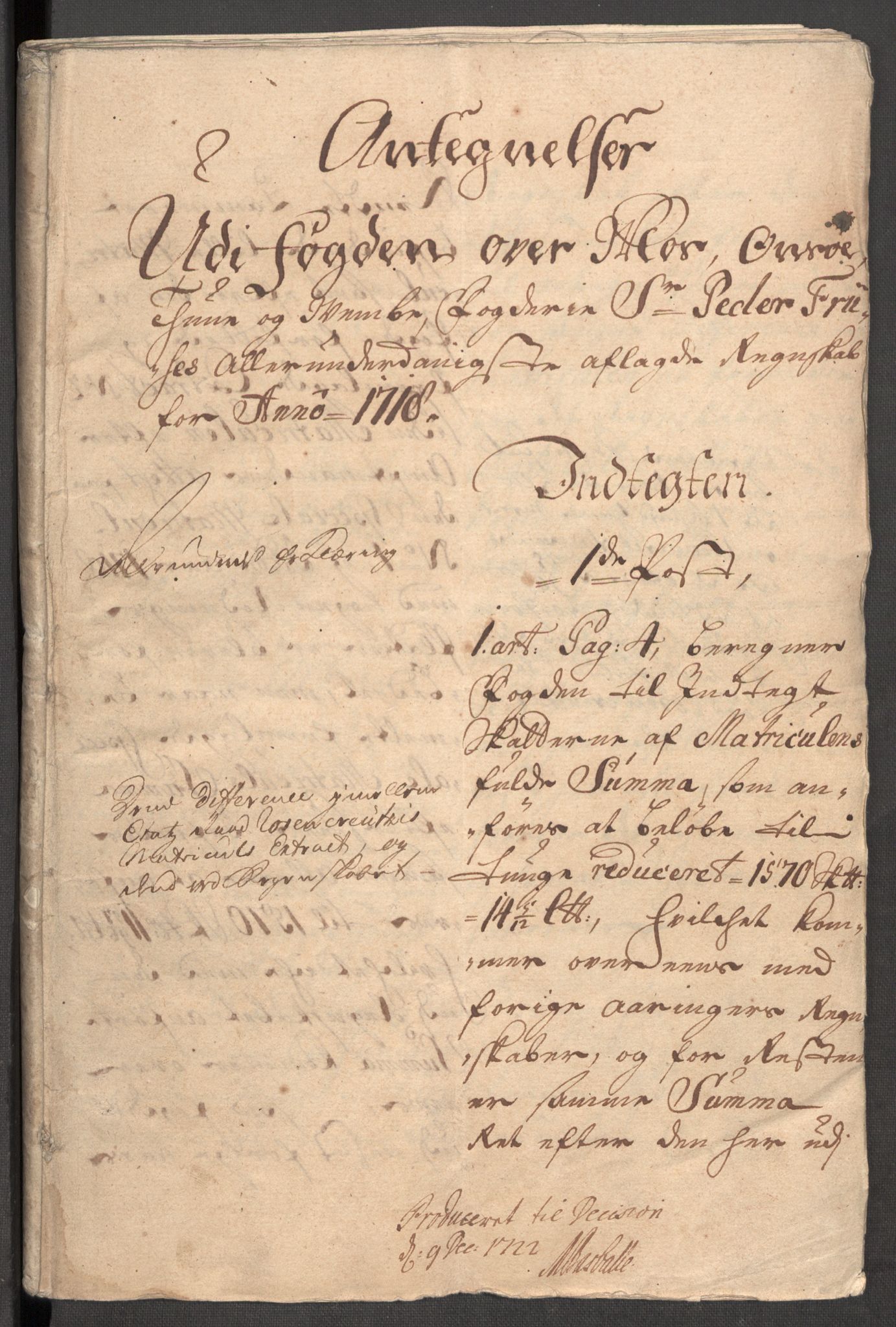 Rentekammeret inntil 1814, Reviderte regnskaper, Fogderegnskap, RA/EA-4092/R04/L0143: Fogderegnskap Moss, Onsøy, Tune, Veme og Åbygge, 1718, p. 410