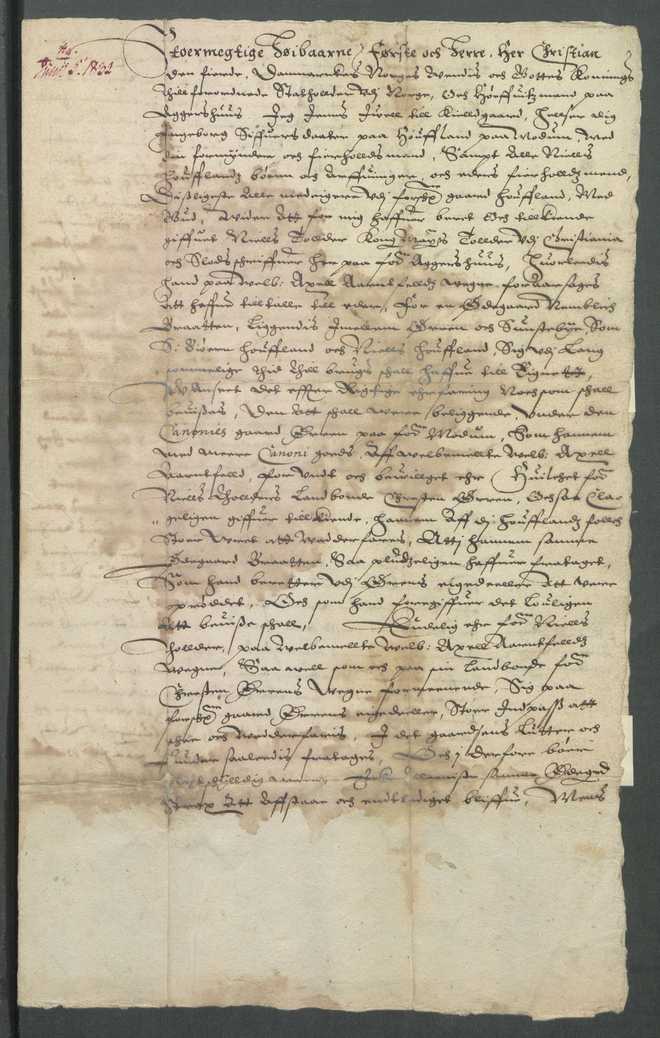 Riksarkivets diplomsamling, AV/RA-EA-5965/F02/L0138: Dokumenter, 1629, p. 23