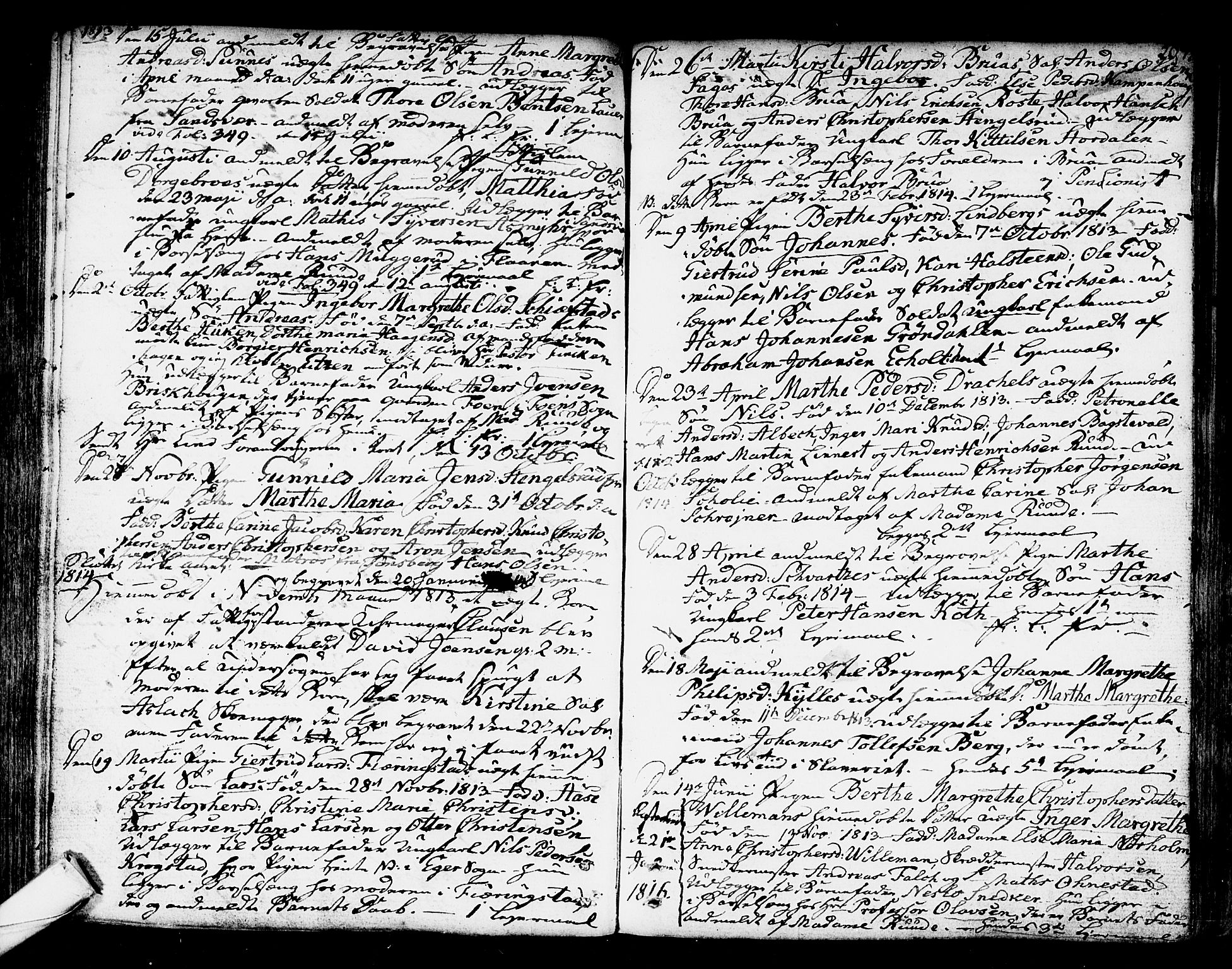 Kongsberg kirkebøker, AV/SAKO-A-22/F/Fa/L0007: Parish register (official) no. I 7, 1795-1816, p. 207