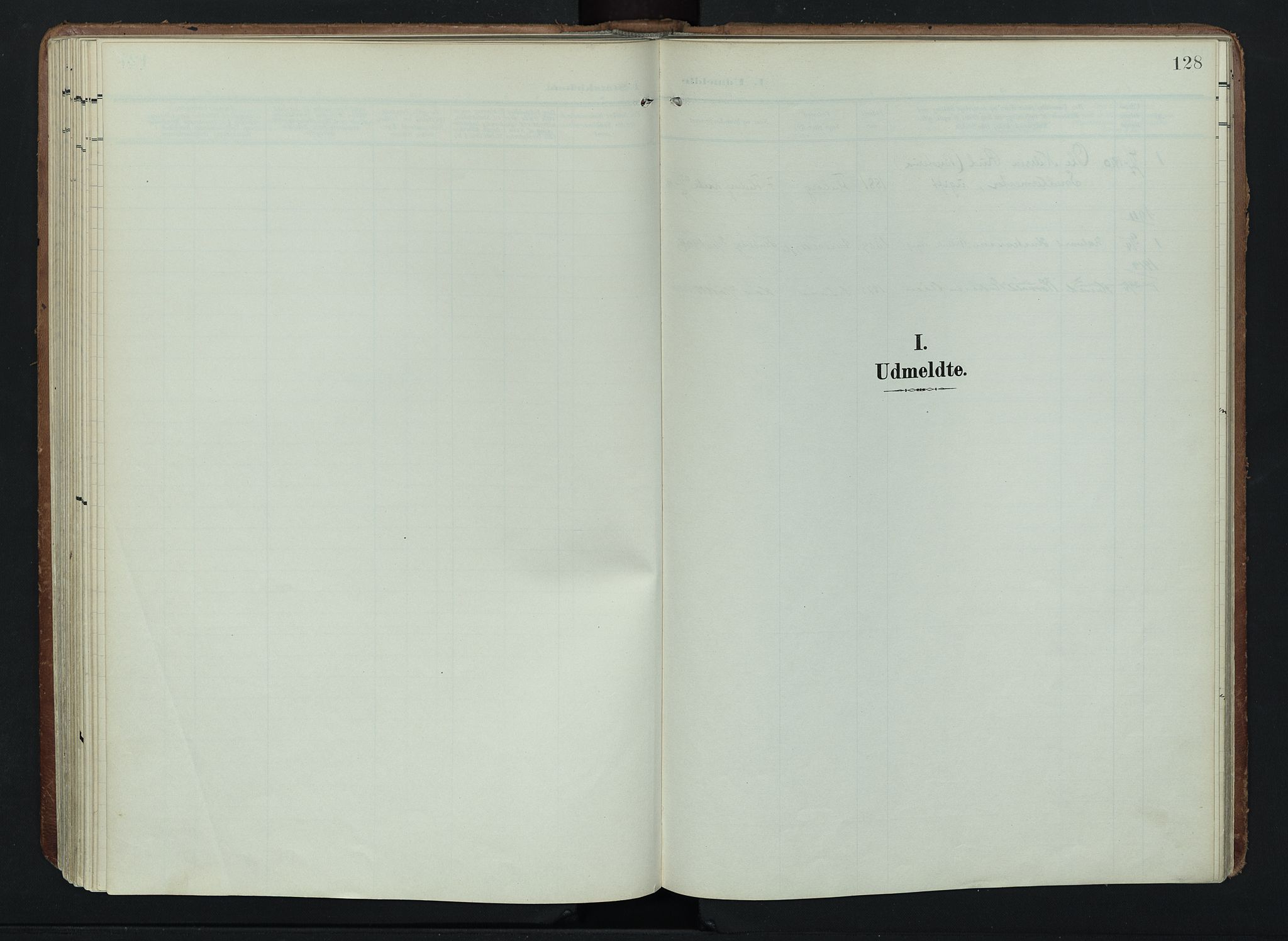 Søndre Land prestekontor, SAH/PREST-122/K/L0005: Parish register (official) no. 5, 1905-1914, p. 128