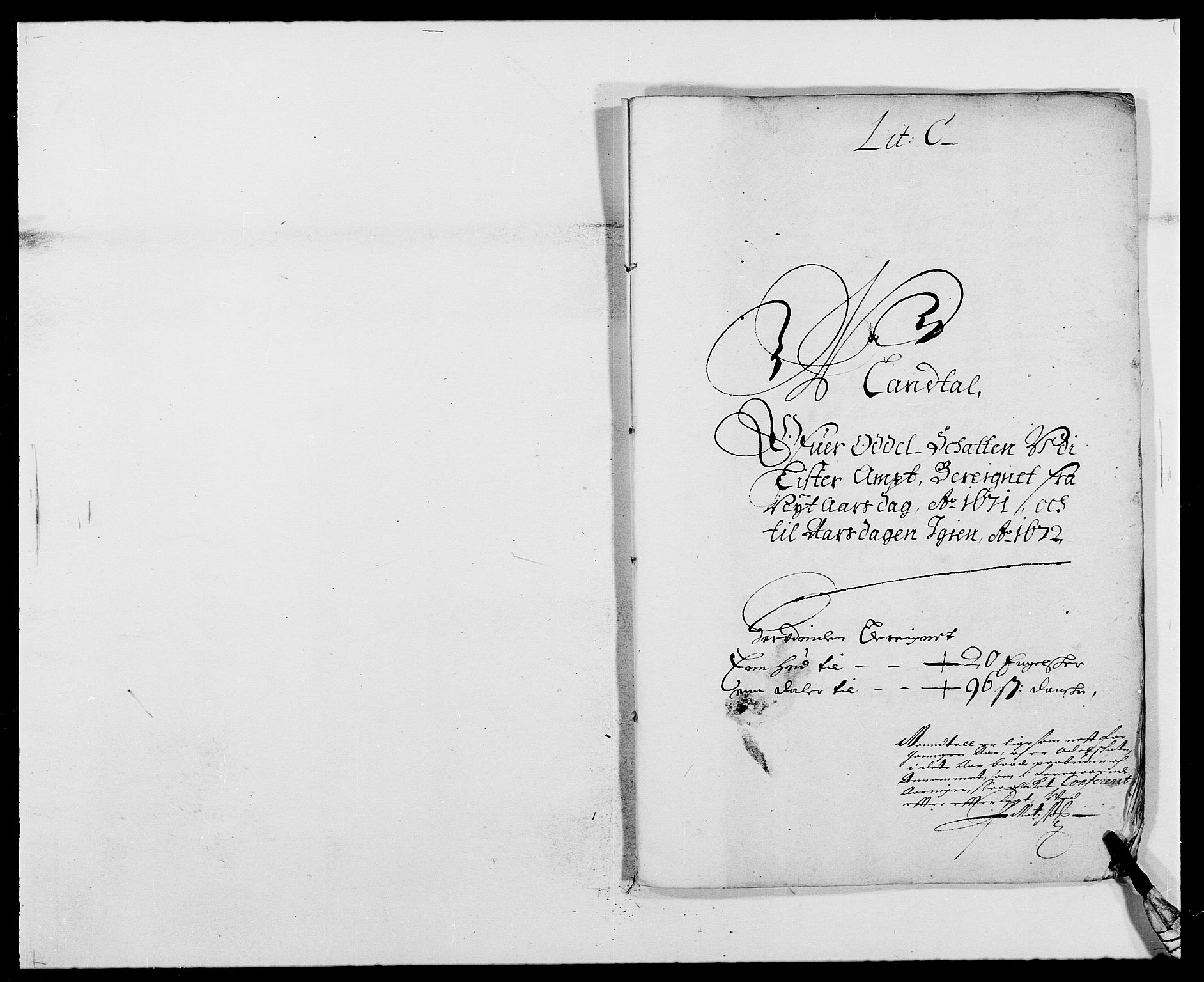 Rentekammeret inntil 1814, Reviderte regnskaper, Fogderegnskap, RA/EA-4092/R41/L2525: Fogderegnskap Lista, 1669-1671, p. 280