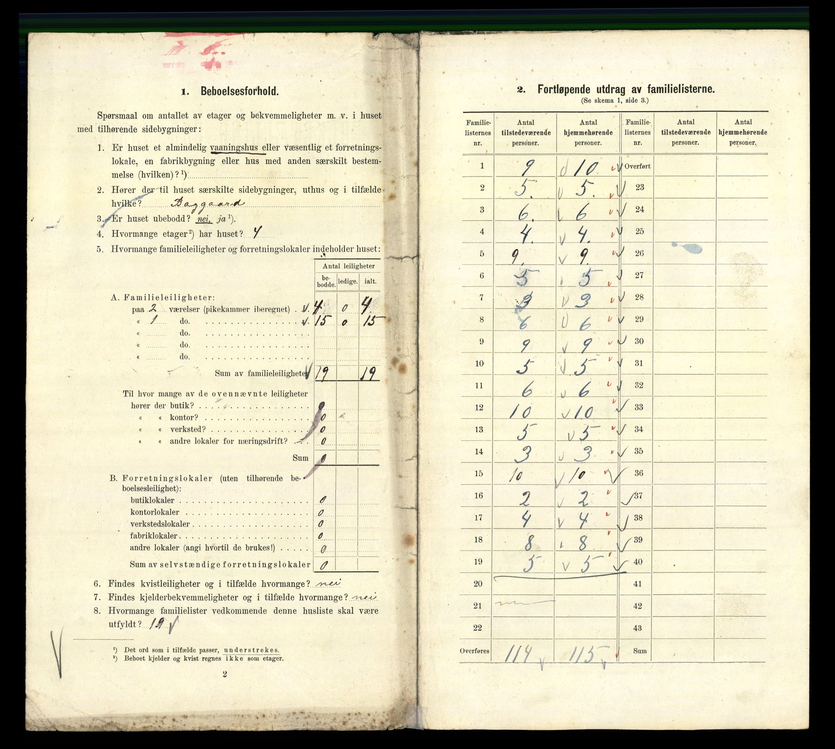 RA, 1910 census for Kristiania, 1910, p. 18010