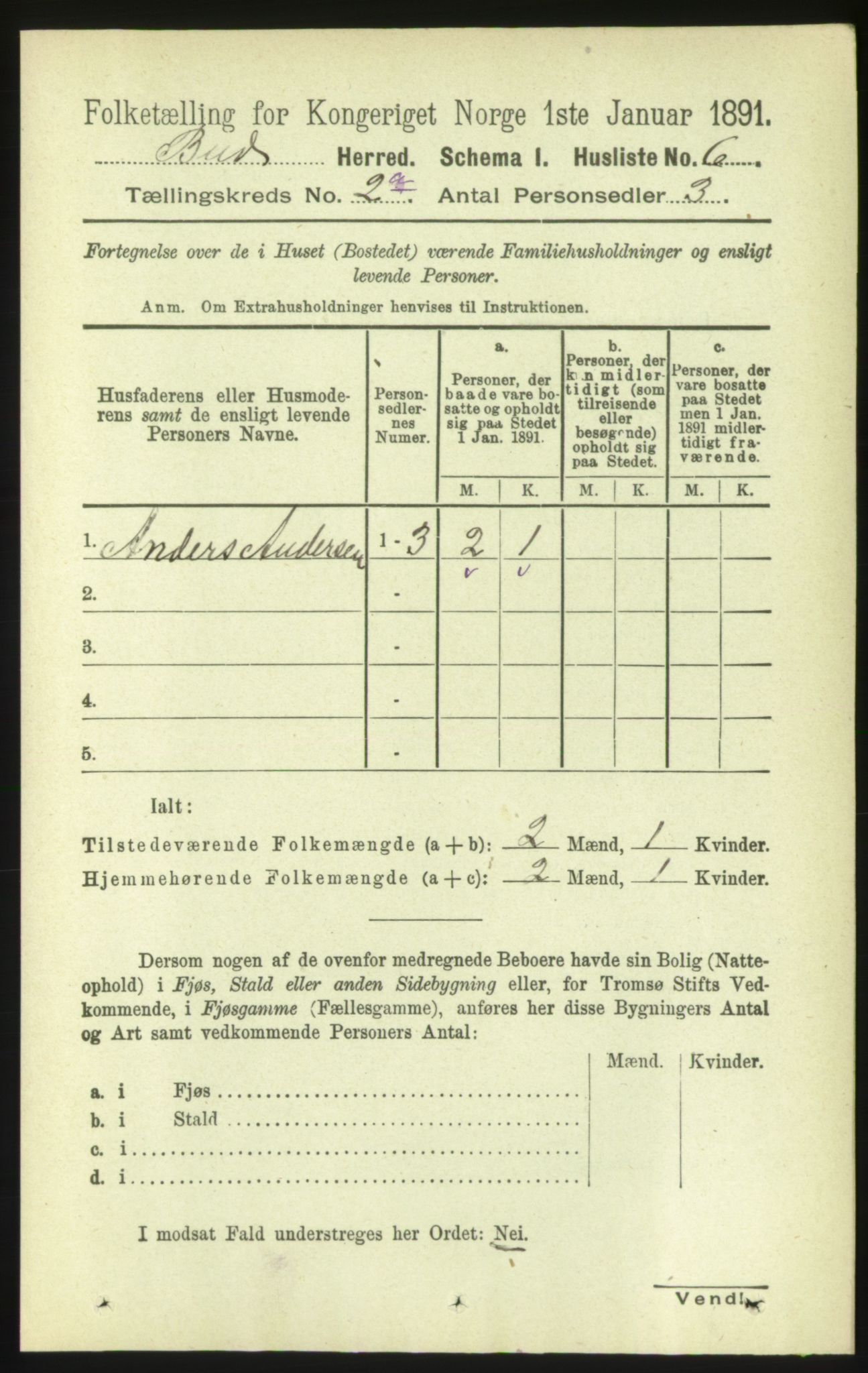 RA, 1891 census for 1549 Bud, 1891, p. 655