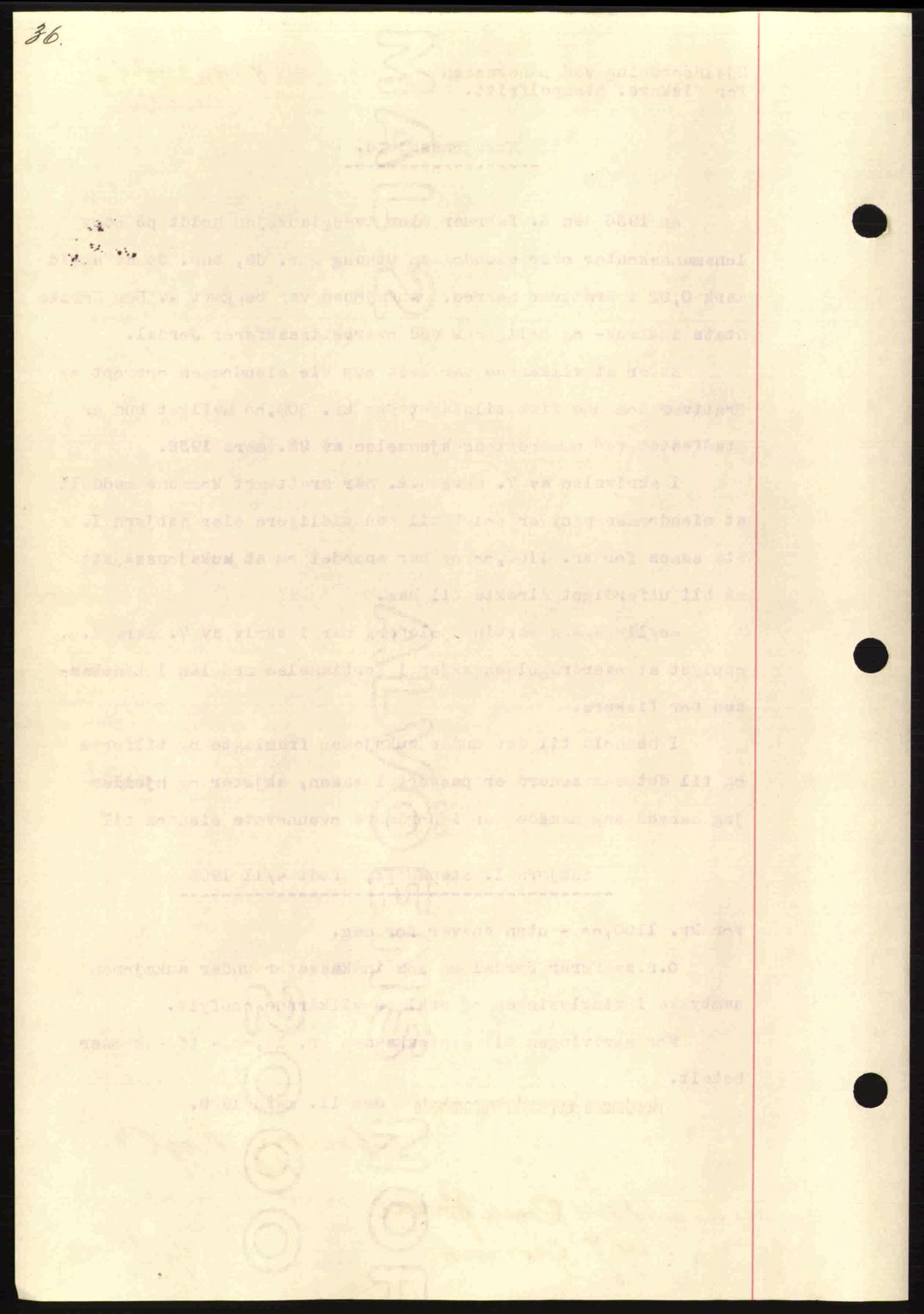 Nordmøre sorenskriveri, SAT/A-4132/1/2/2Ca: Mortgage book no. A86, 1939-1939, Diary no: : 809/1939
