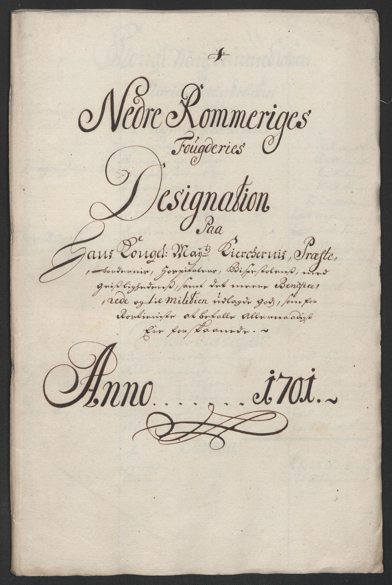 Rentekammeret inntil 1814, Reviderte regnskaper, Fogderegnskap, RA/EA-4092/R11/L0584: Fogderegnskap Nedre Romerike, 1701, p. 198