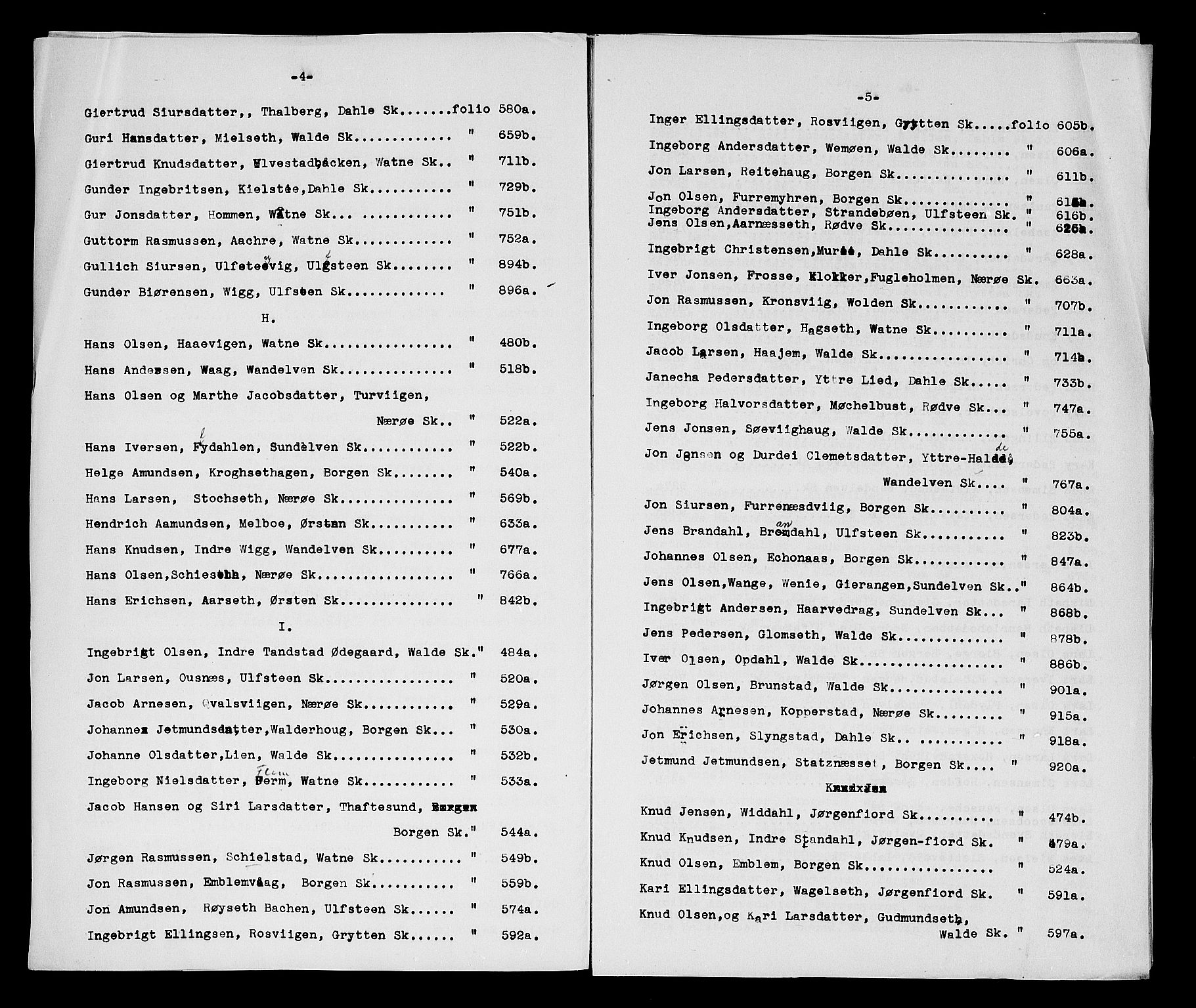 Sunnmøre sorenskriveri, AV/SAT-A-0005/3/3A/L0022: Skifteprotokoll 15B, 1765-1767, p. 4-5