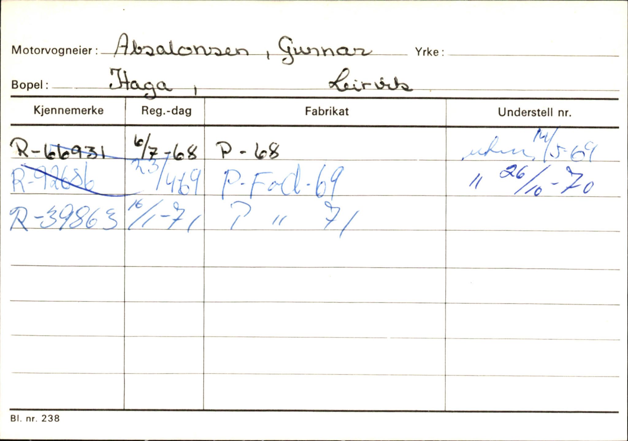 Statens vegvesen, Hordaland vegkontor, AV/SAB-A-5201/2/Ha/L0001: R-eierkort A, 1920-1971, p. 72