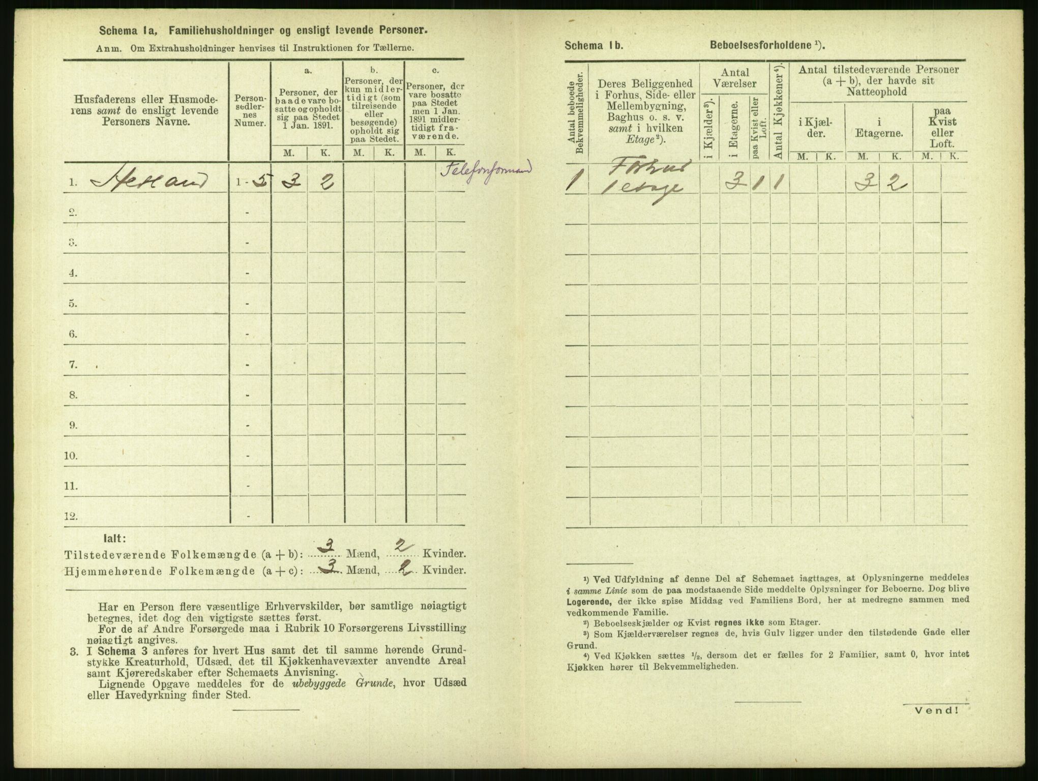 RA, 1891 census for 1103 Stavanger, 1891, p. 1482