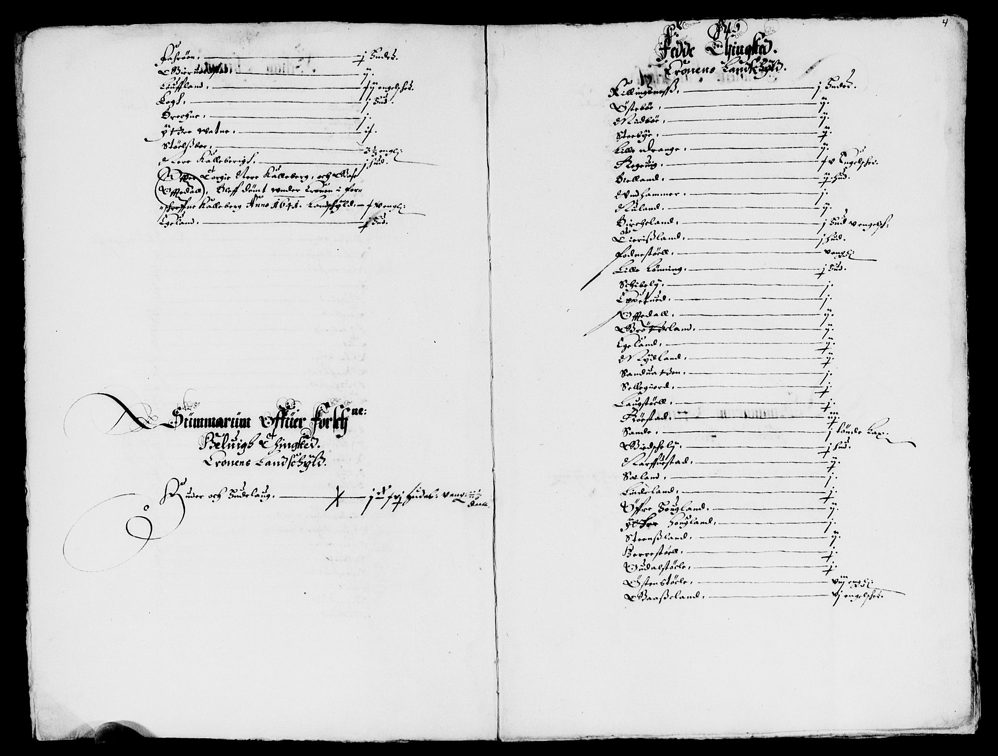 Rentekammeret inntil 1814, Reviderte regnskaper, Lensregnskaper, AV/RA-EA-5023/R/Rb/Rbr/L0017: Lista len, 1646-1649