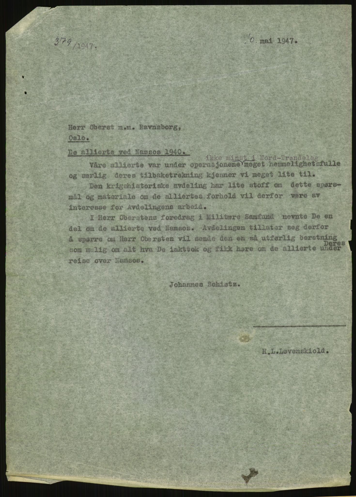 Forsvaret, Forsvarets krigshistoriske avdeling, AV/RA-RAFA-2017/Y/Yb/L0116: II-C-11-560-563  -  5. Divisjon., 1940, p. 597