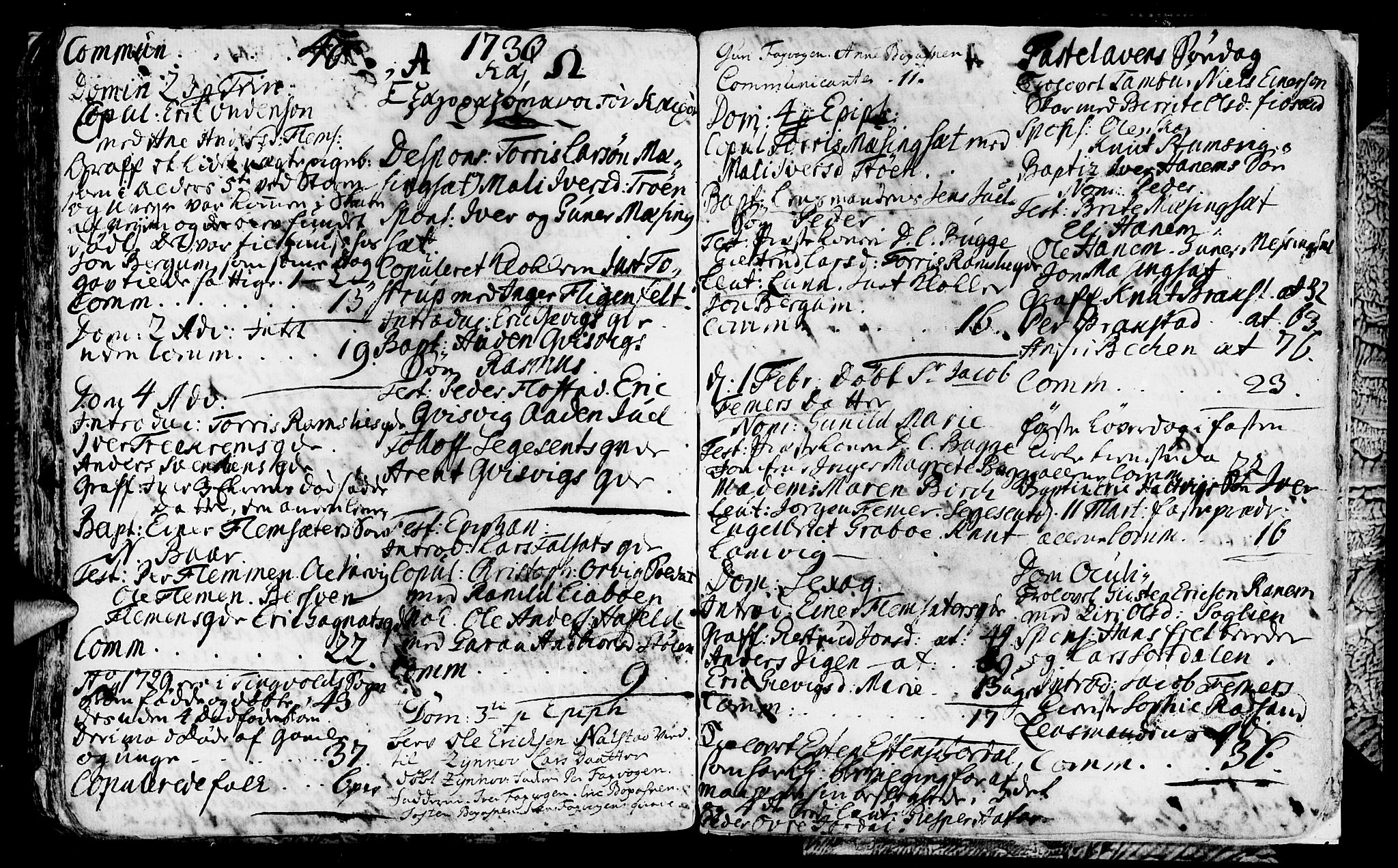 Ministerialprotokoller, klokkerbøker og fødselsregistre - Møre og Romsdal, SAT/A-1454/586/L0977: Parish register (official) no. 586A03, 1706-1731