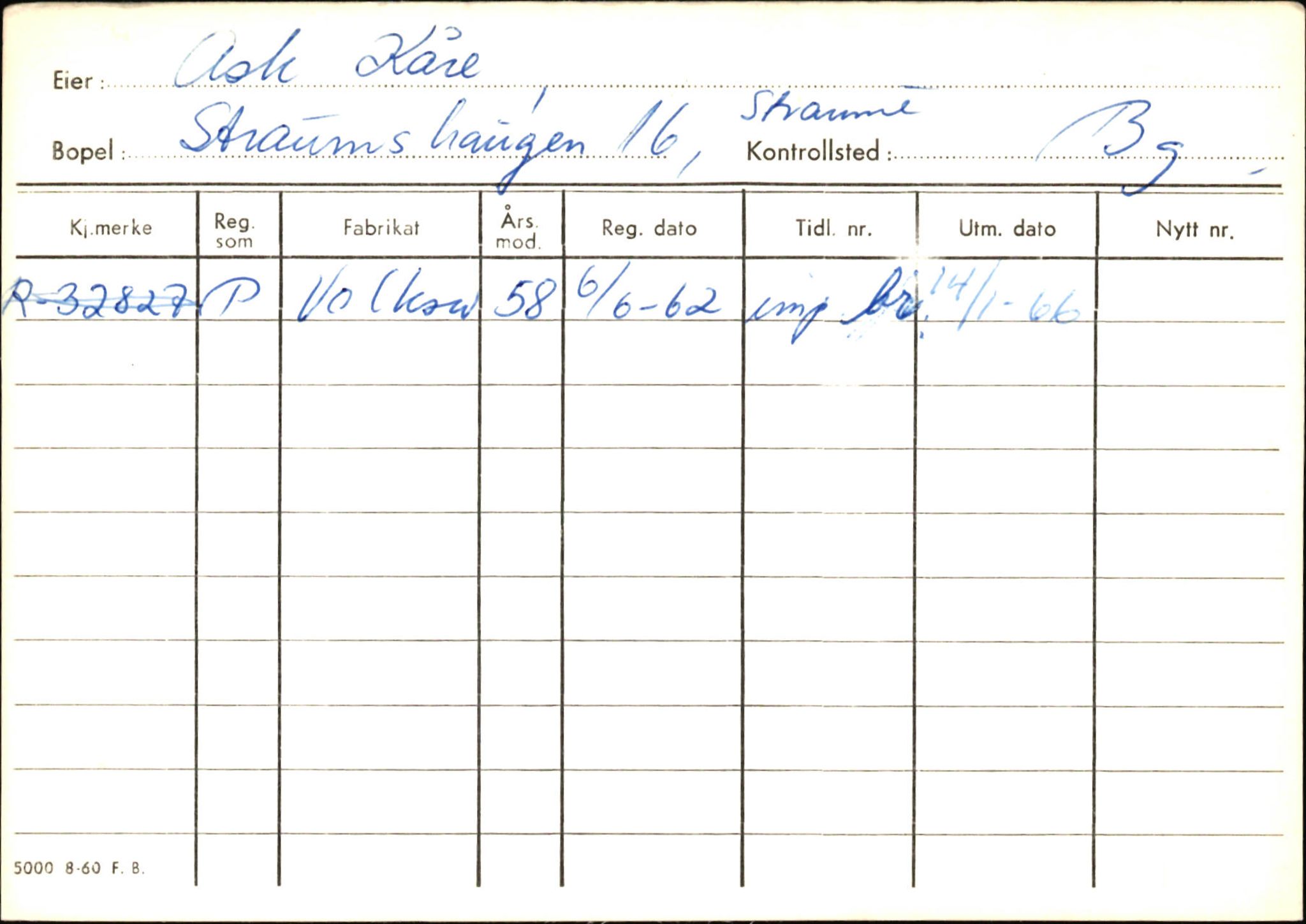 Statens vegvesen, Hordaland vegkontor, AV/SAB-A-5201/2/Ha/L0002: R-eierkort A, 1920-1971, p. 987