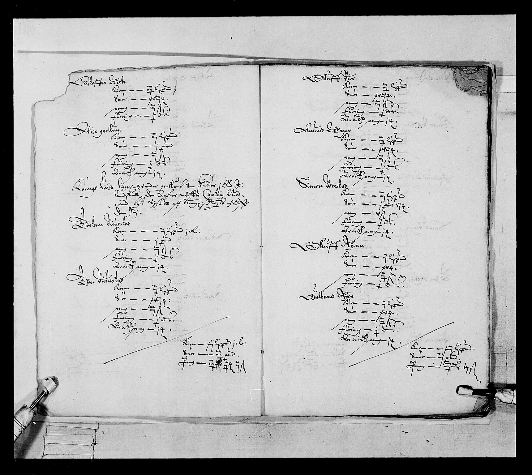 Stattholderembetet 1572-1771, AV/RA-EA-2870/Ek/L0022/0001: Jordebøker 1633-1658: / Jordebok over viss rente i Tune, Åbygge, Hvaler og Veme skipreide, 1646-1647, p. 6