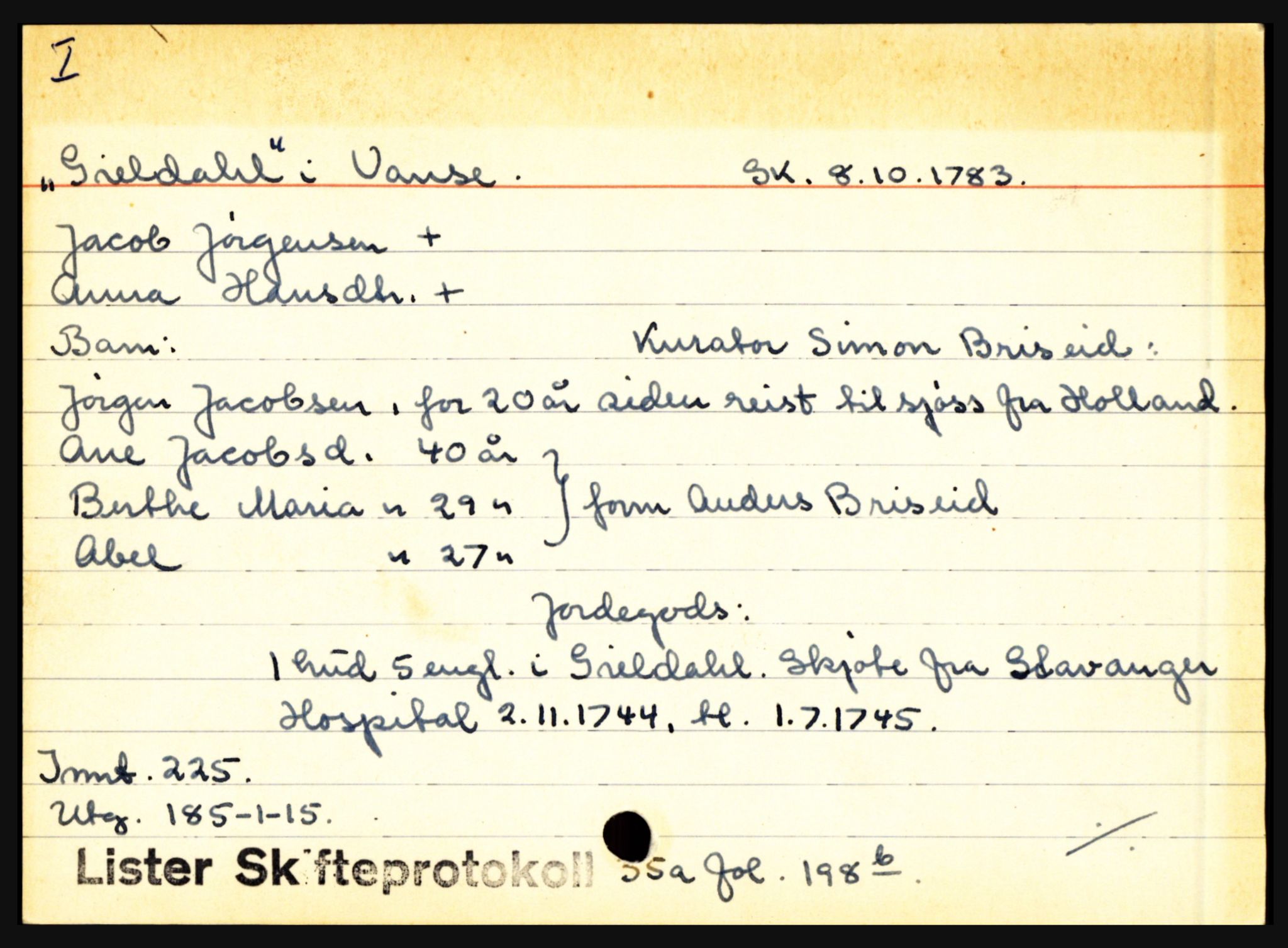 Lister sorenskriveri, AV/SAK-1221-0003/H, p. 12039