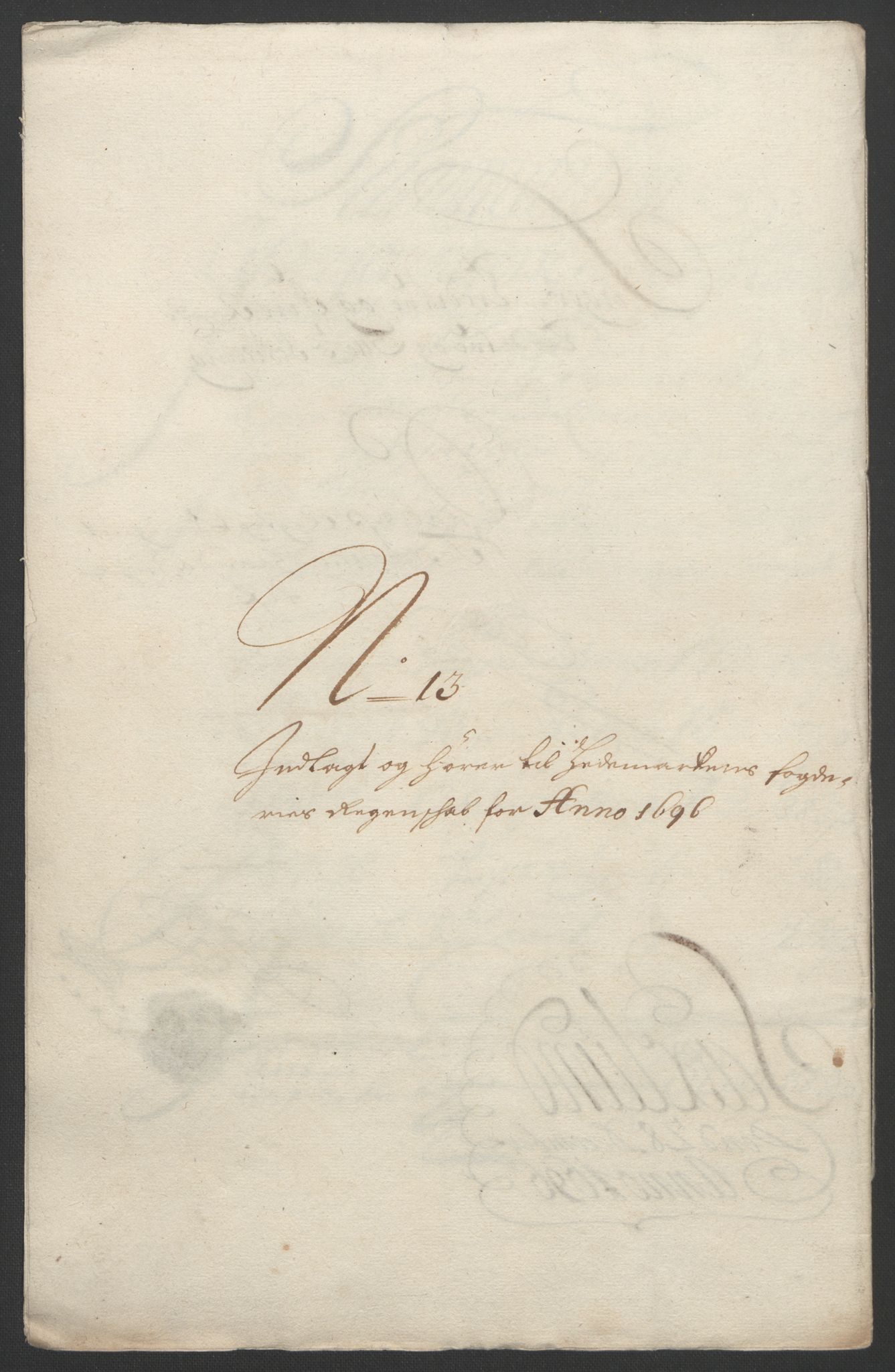 Rentekammeret inntil 1814, Reviderte regnskaper, Fogderegnskap, AV/RA-EA-4092/R16/L1036: Fogderegnskap Hedmark, 1695-1696, p. 426