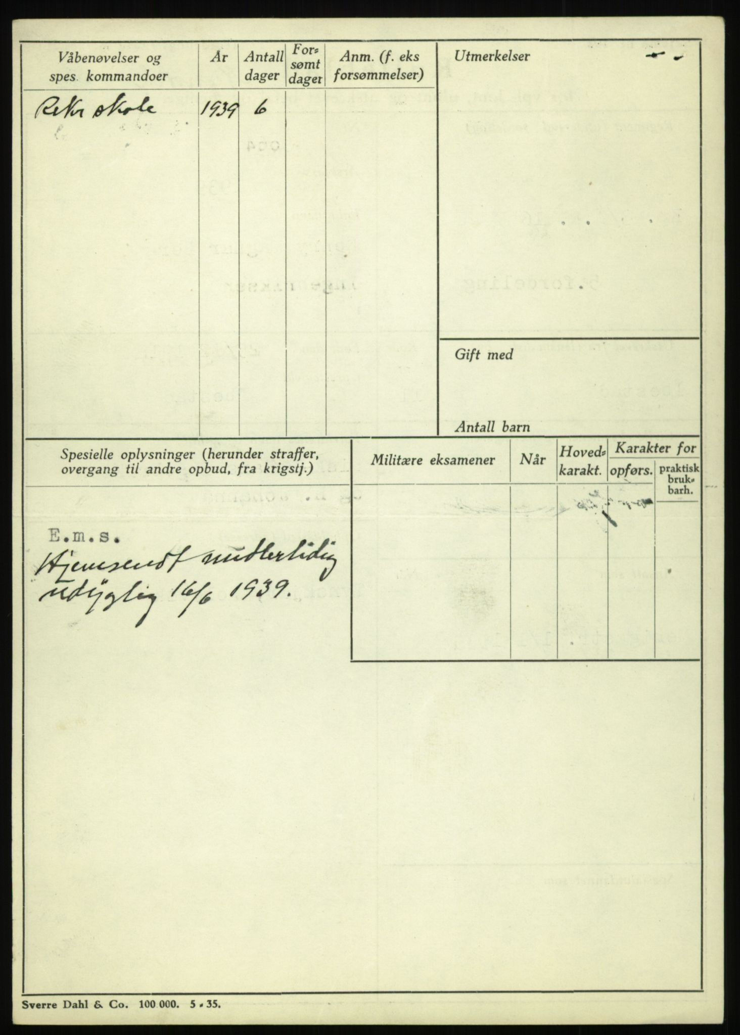 Forsvaret, Troms infanteriregiment nr. 16, AV/RA-RAFA-3146/P/Pa/L0023: Rulleblad for regimentets menige mannskaper, årsklasse 1939, 1939, p. 460