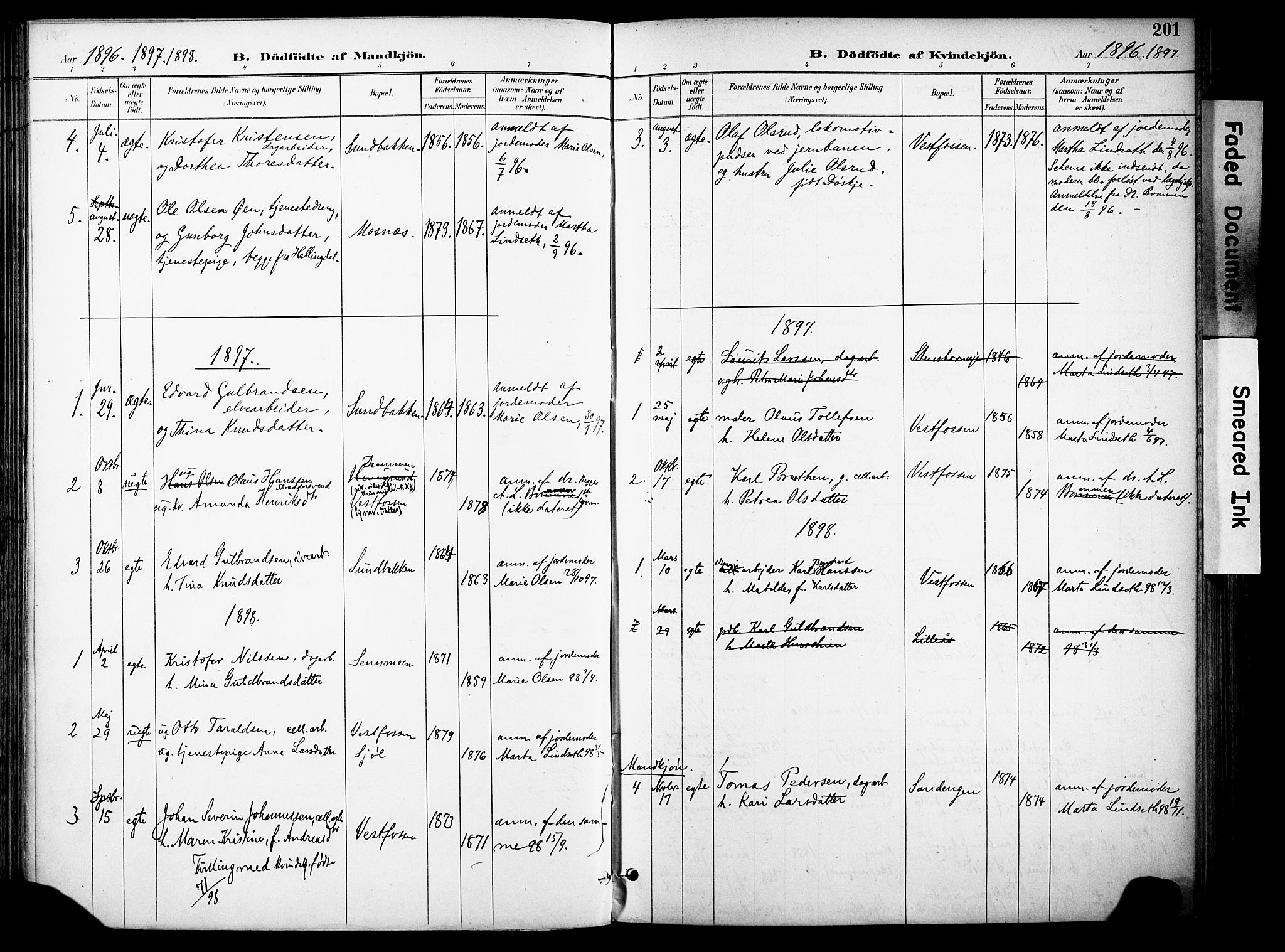 Eiker kirkebøker, AV/SAKO-A-4/F/Fb/L0003: Parish register (official) no. II 3, 1896-1942, p. 201