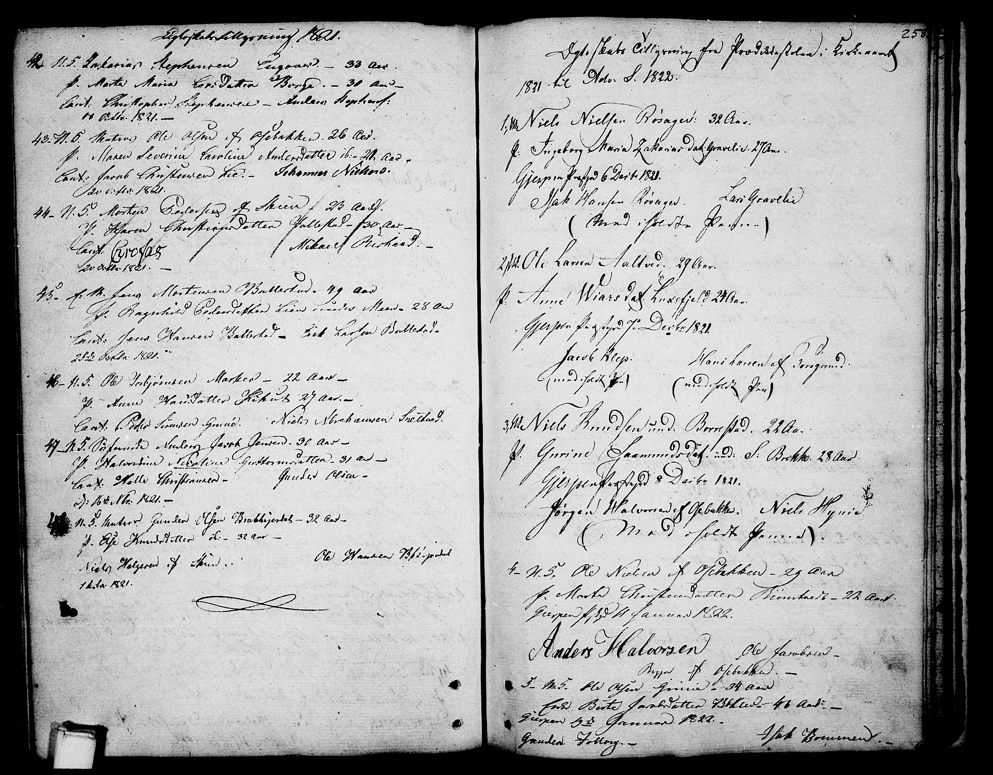 Gjerpen kirkebøker, SAKO/A-265/F/Fa/L0003: Parish register (official) no. I 3, 1796-1814, p. 258