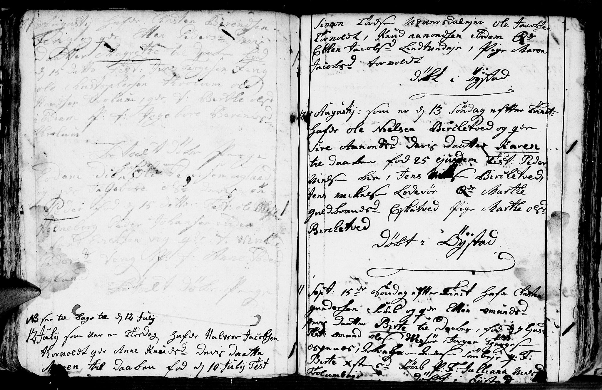 Fjære sokneprestkontor, AV/SAK-1111-0011/F/Fb/L0004: Parish register (copy) no. B 4, 1766-1785, p. 44b-45a