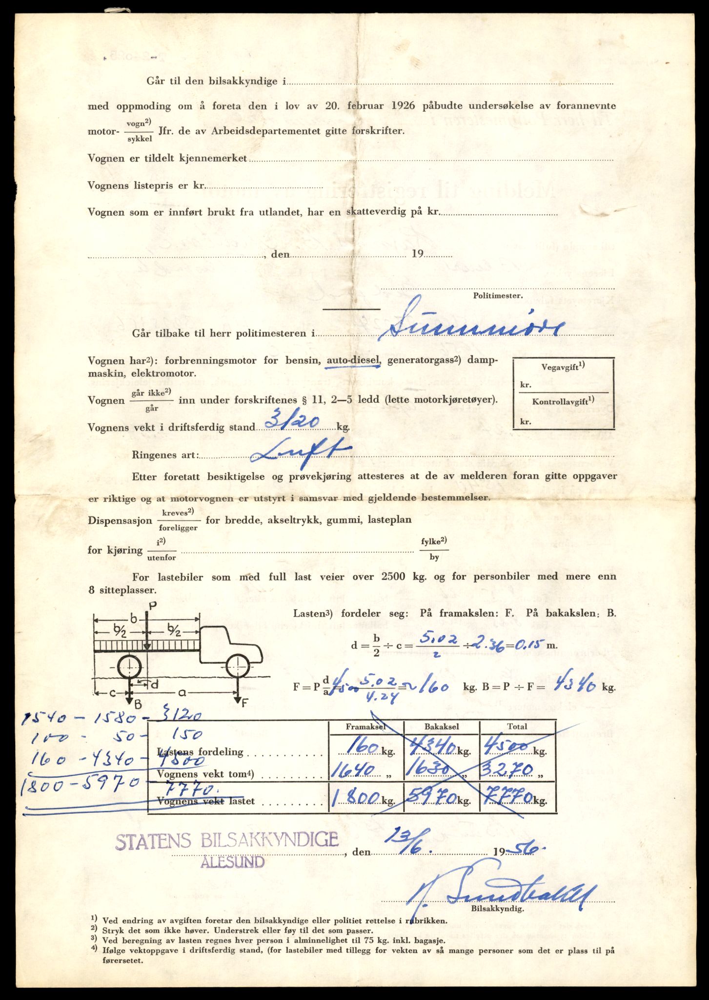 Møre og Romsdal vegkontor - Ålesund trafikkstasjon, AV/SAT-A-4099/F/Fe/L0033: Registreringskort for kjøretøy T 12151 - T 12474, 1927-1998, p. 488