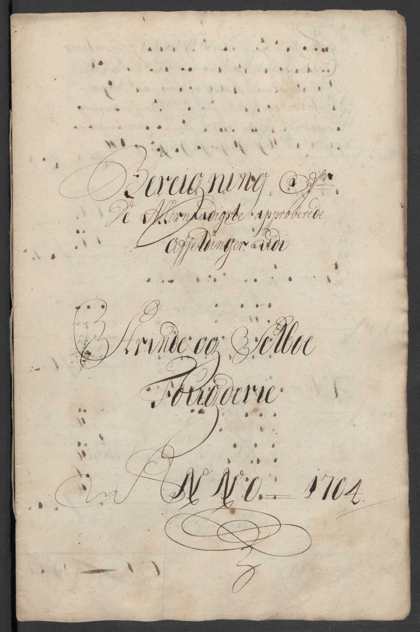 Rentekammeret inntil 1814, Reviderte regnskaper, Fogderegnskap, AV/RA-EA-4092/R61/L4109: Fogderegnskap Strinda og Selbu, 1704-1706, p. 211