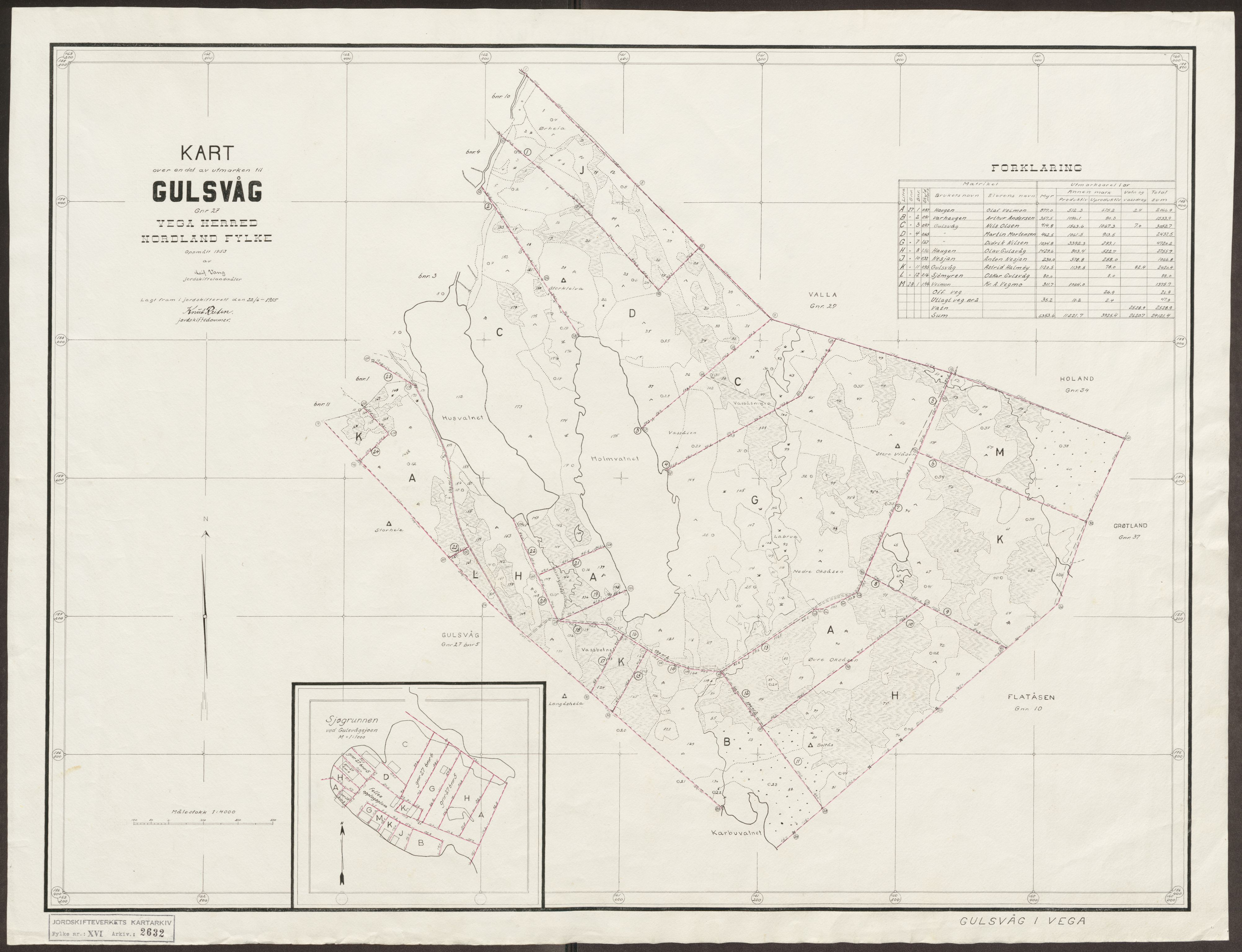 Jordskifteverkets kartarkiv, AV/RA-S-3929/T, 1859-1988, p. 3369