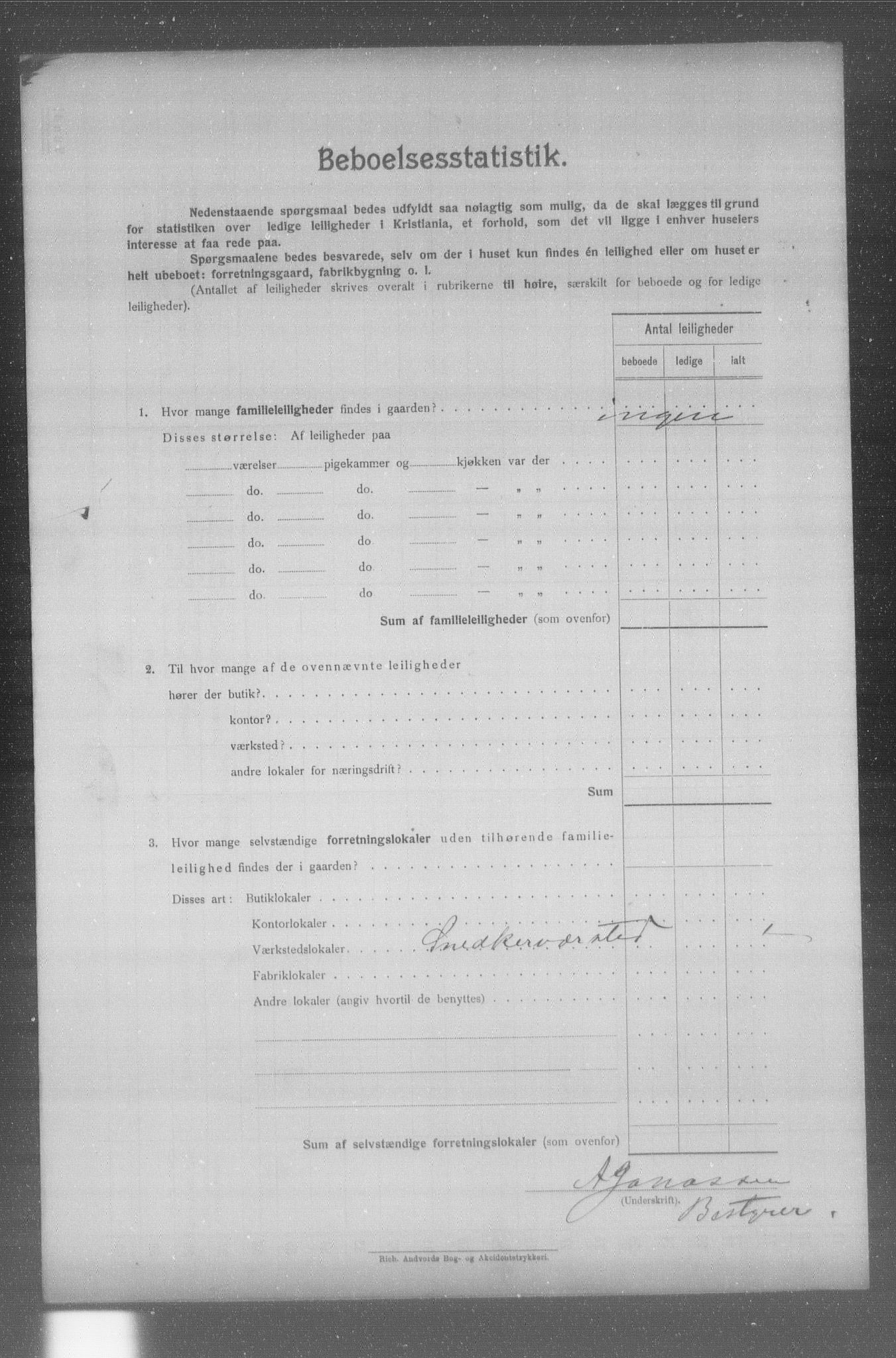 OBA, Municipal Census 1904 for Kristiania, 1904, p. 7972