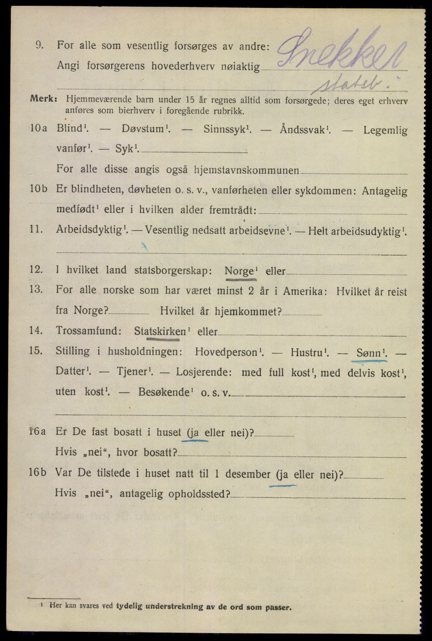 SAKO, 1920 census for Drammen, 1920, p. 22998